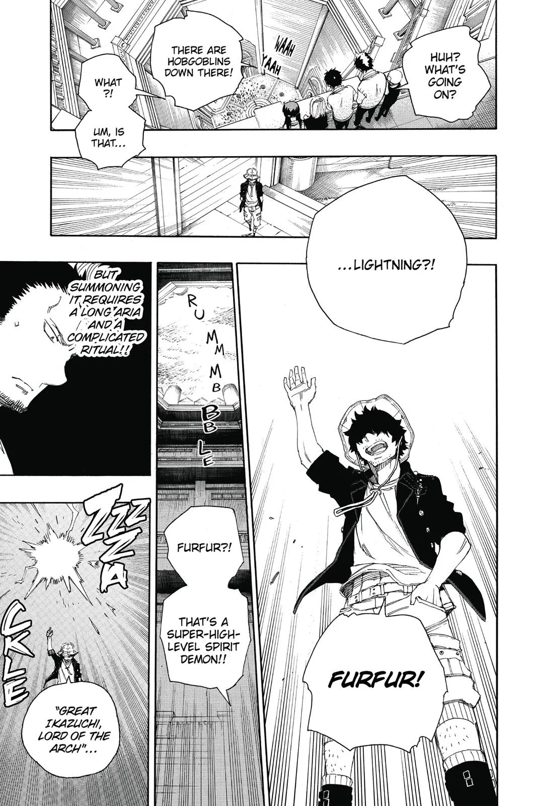 Blue Exorcist, chapter 70, page 15