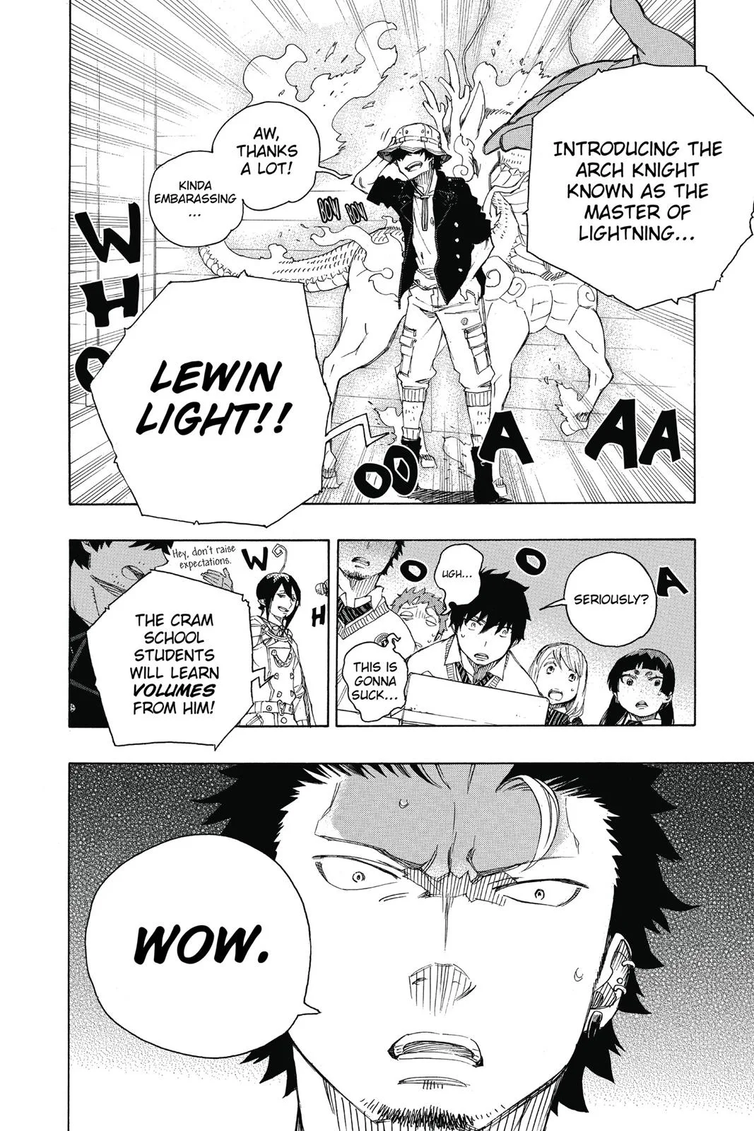 Blue Exorcist, chapter 70, page 17