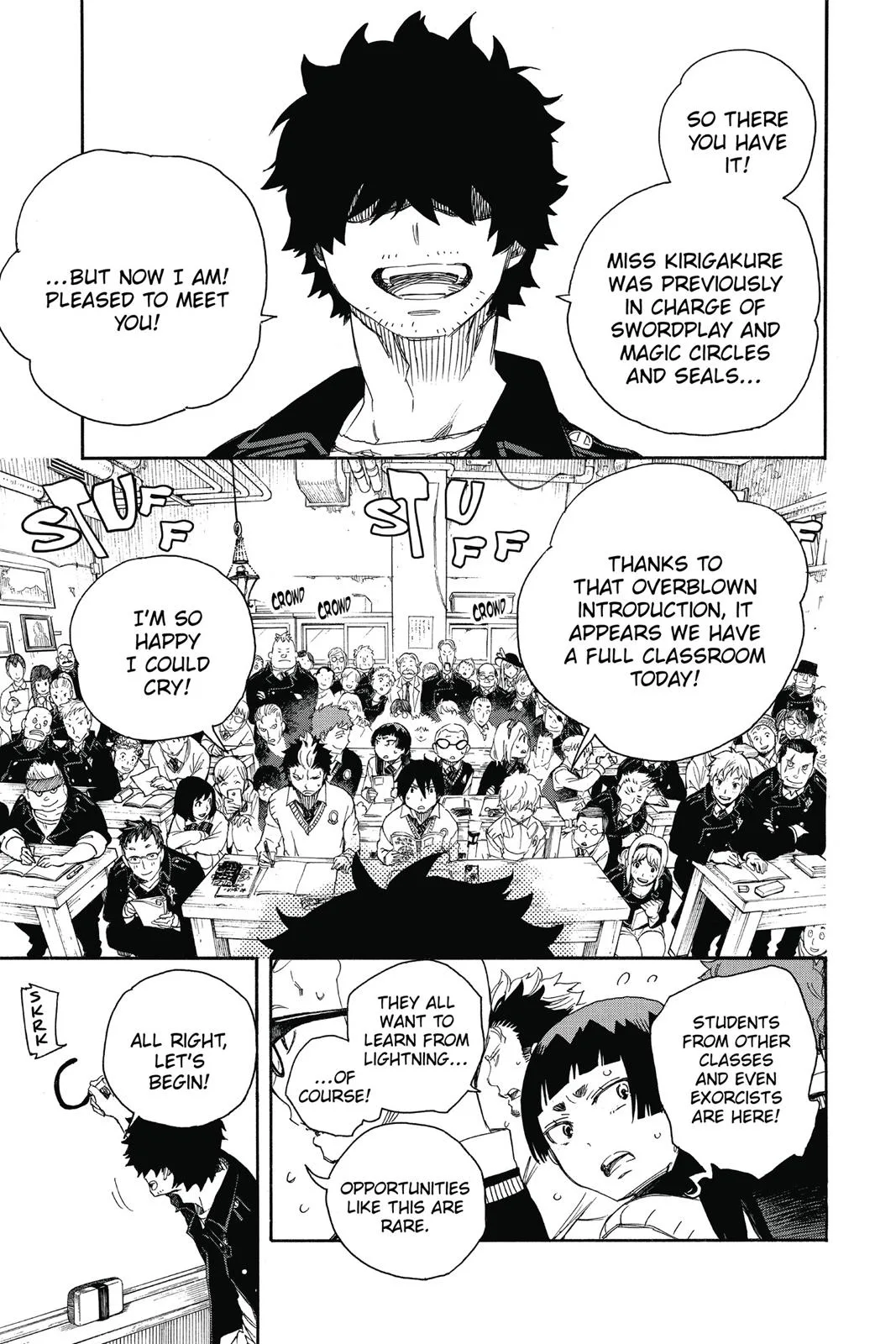 Blue Exorcist, chapter 70, page 18