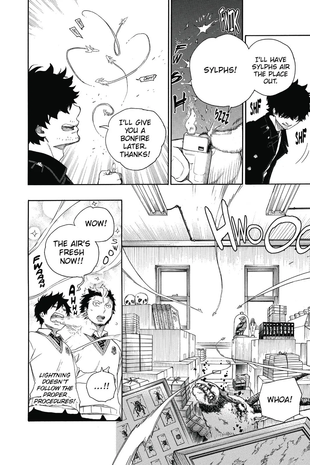 Blue Exorcist, chapter 70, page 23