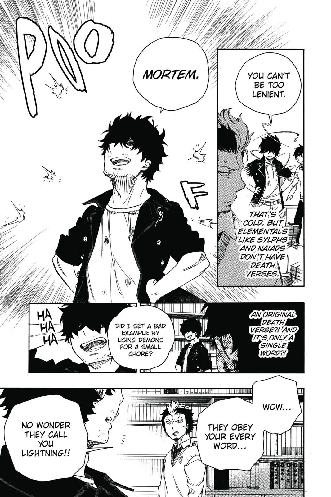 Blue Exorcist, chapter 70, page 26