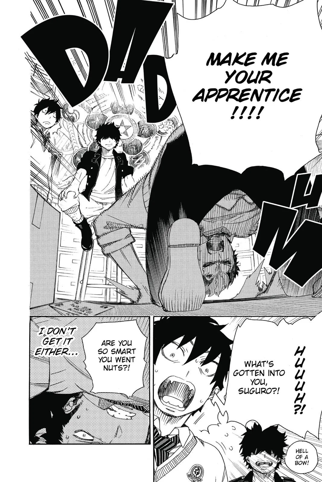 Blue Exorcist, chapter 70, page 33