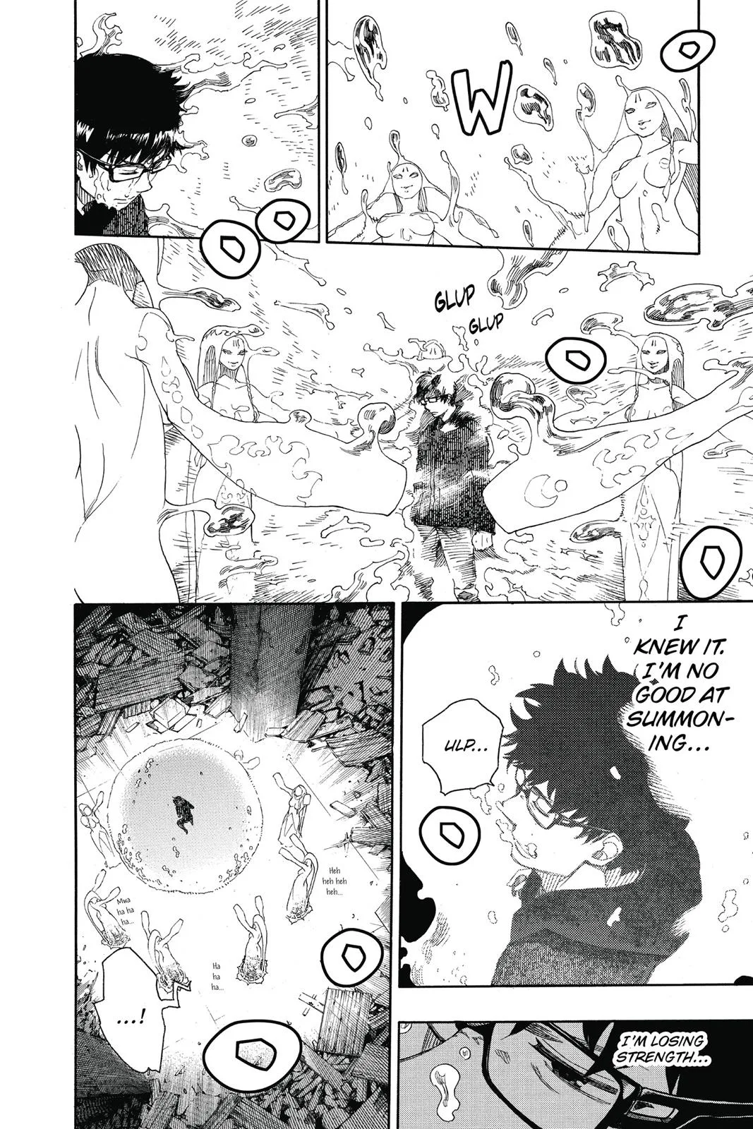 Blue Exorcist, chapter 71, page 2