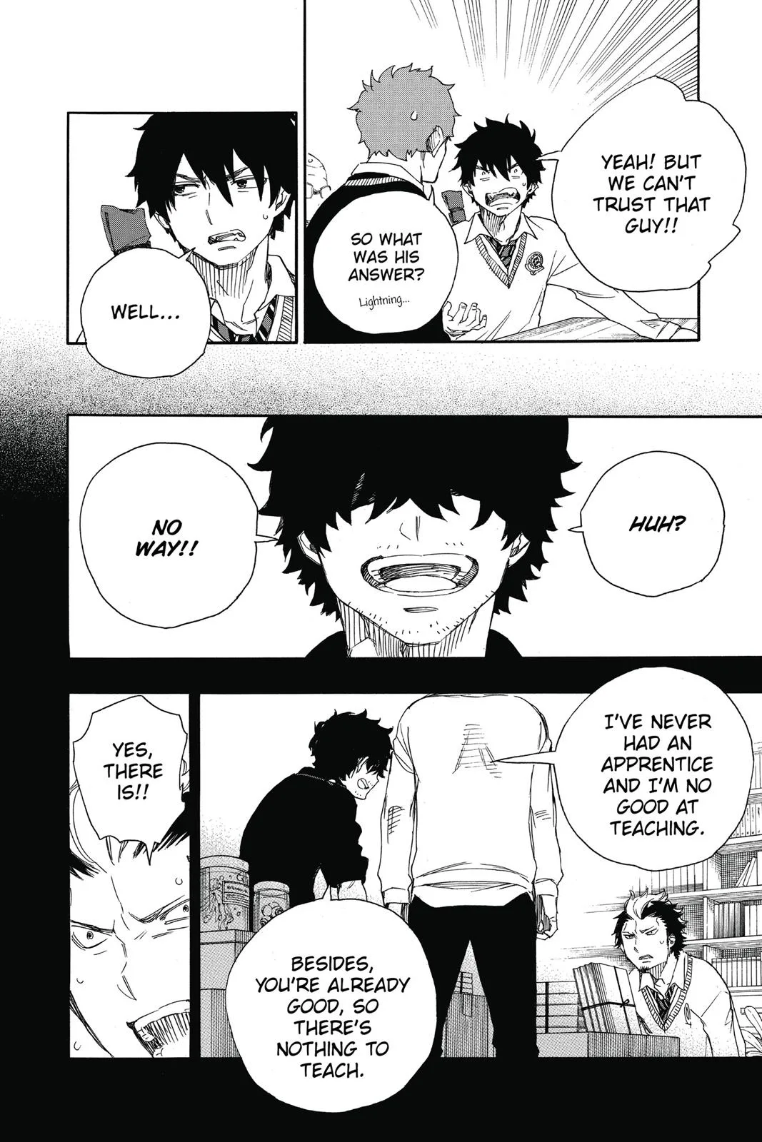 Blue Exorcist, chapter 71, page 8