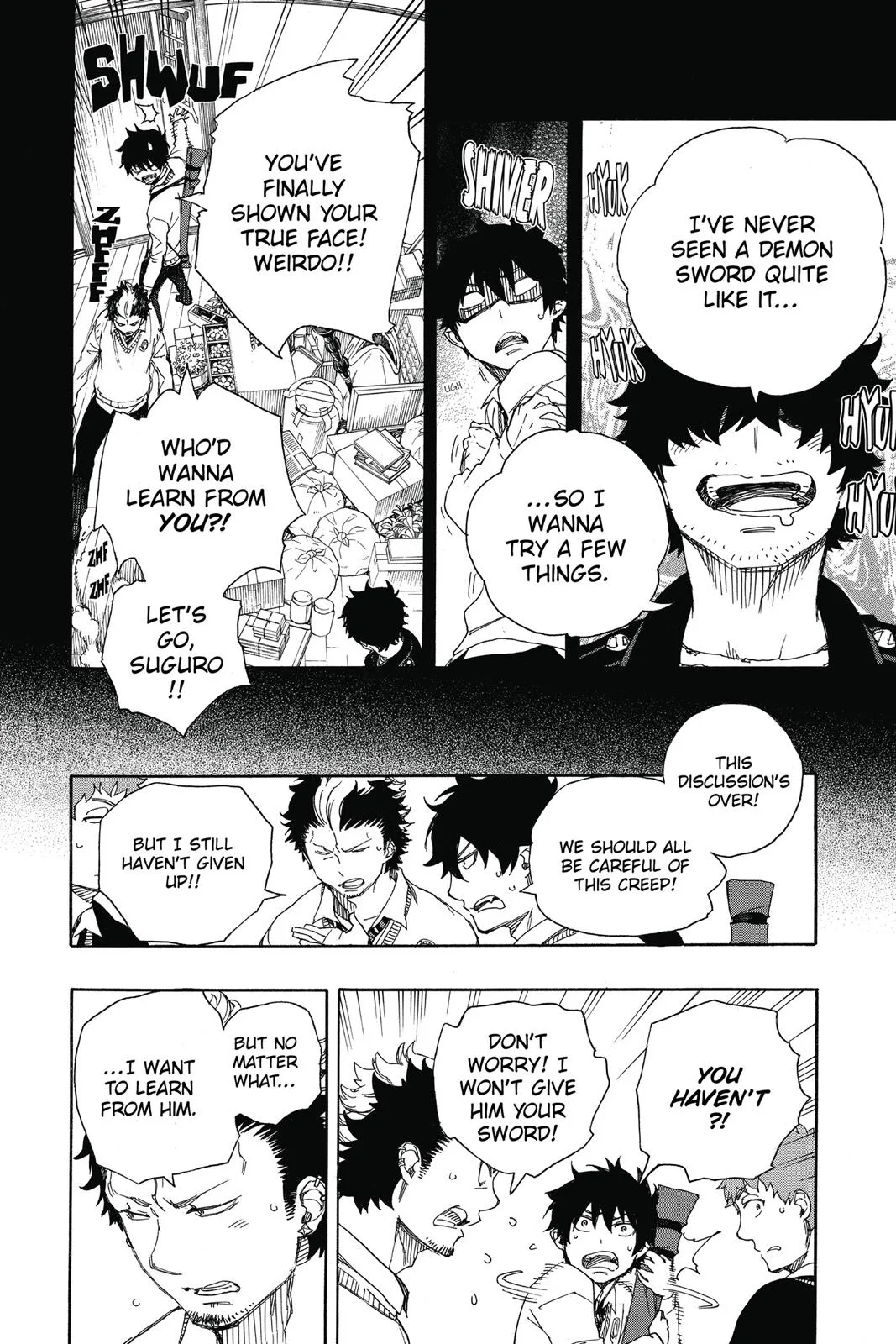 Blue Exorcist, chapter 71, page 10