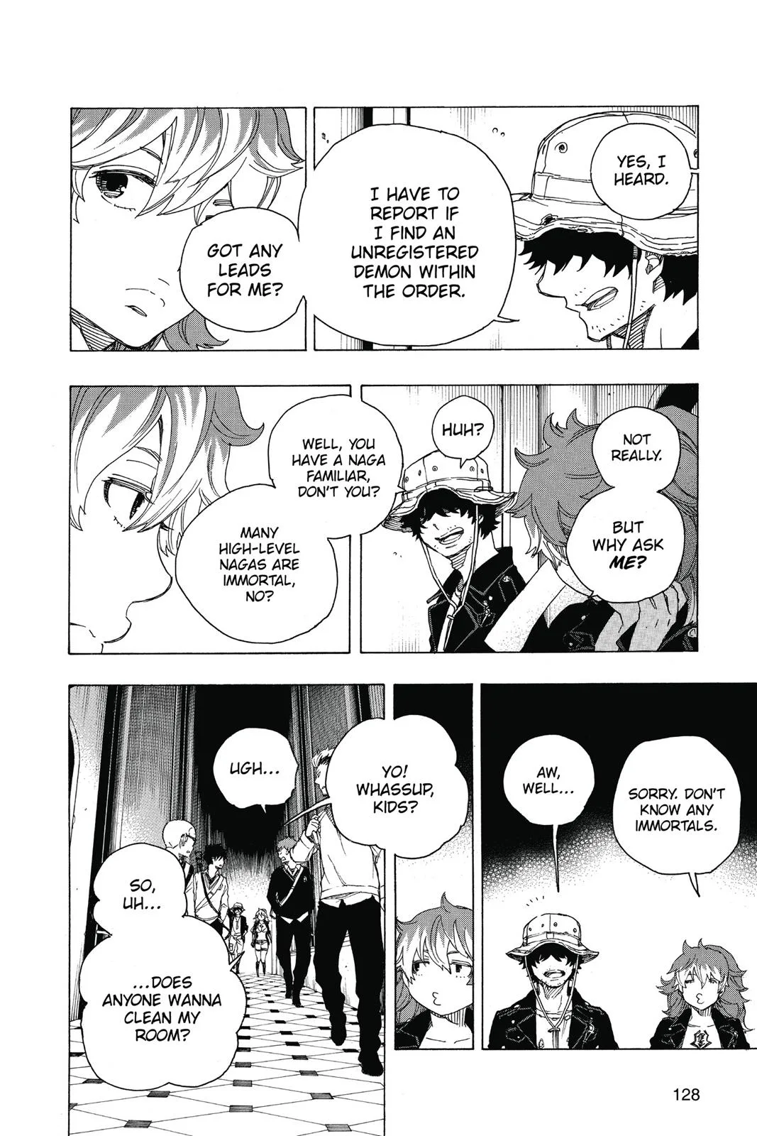 Blue Exorcist, chapter 71, page 14