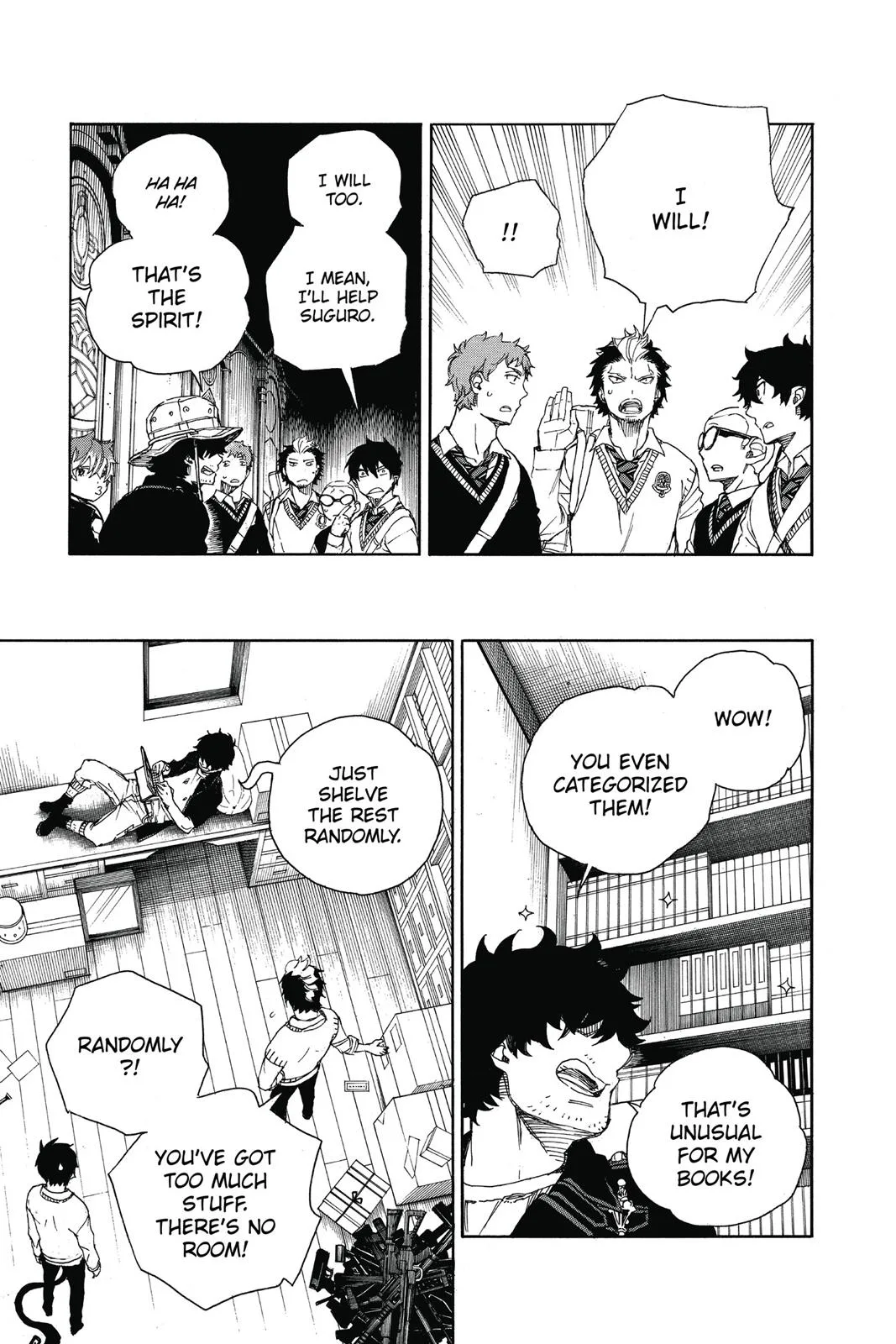 Blue Exorcist, chapter 71, page 15