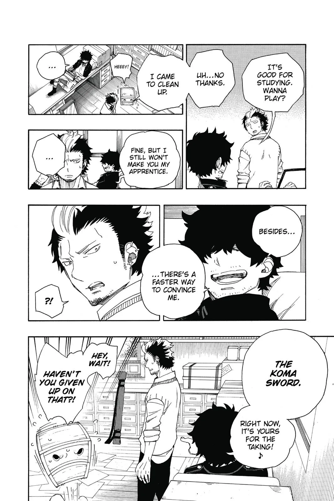 Blue Exorcist, chapter 71, page 18