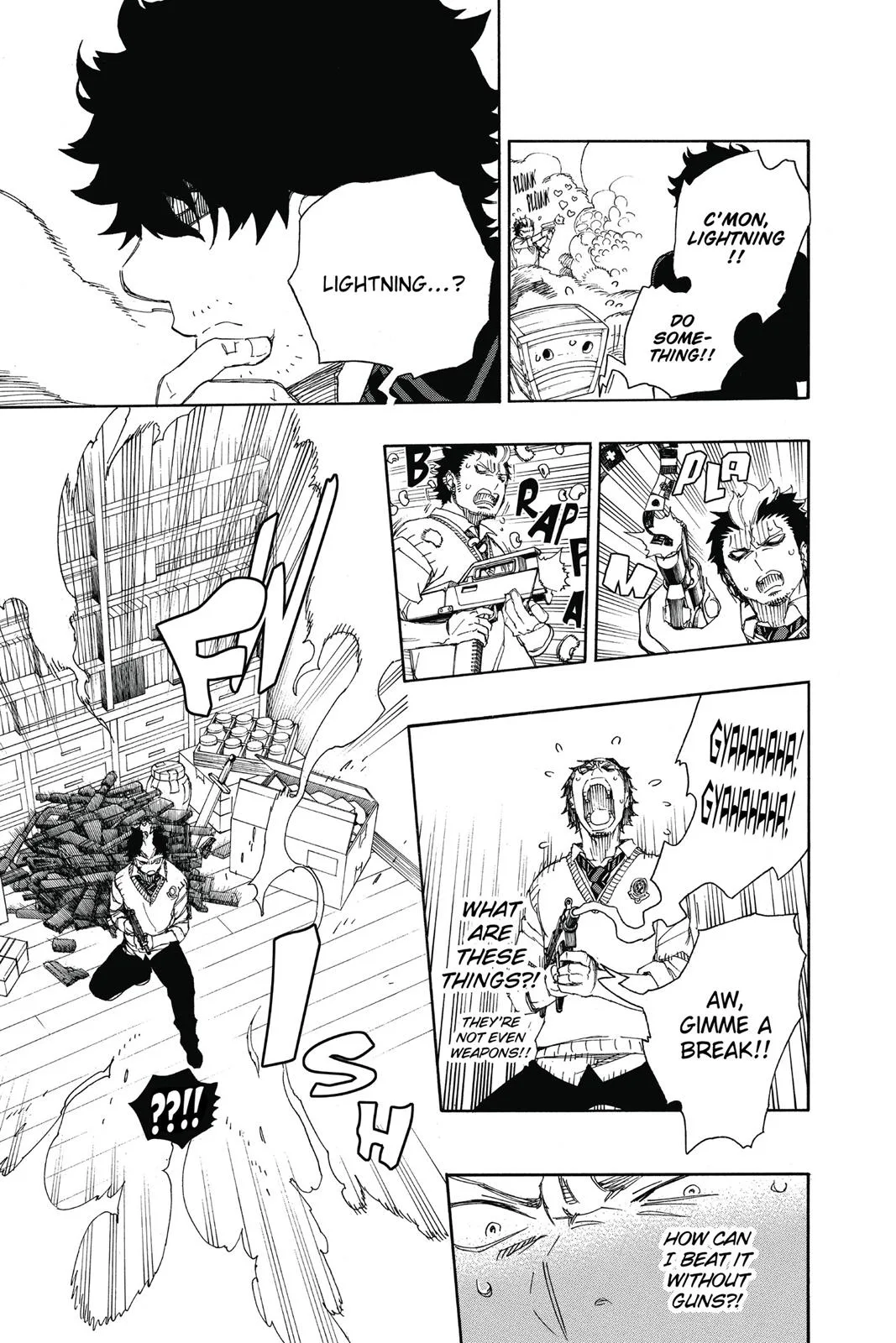 Blue Exorcist, chapter 71, page 27