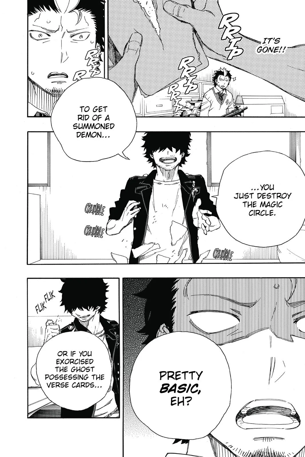 Blue Exorcist, chapter 71, page 28