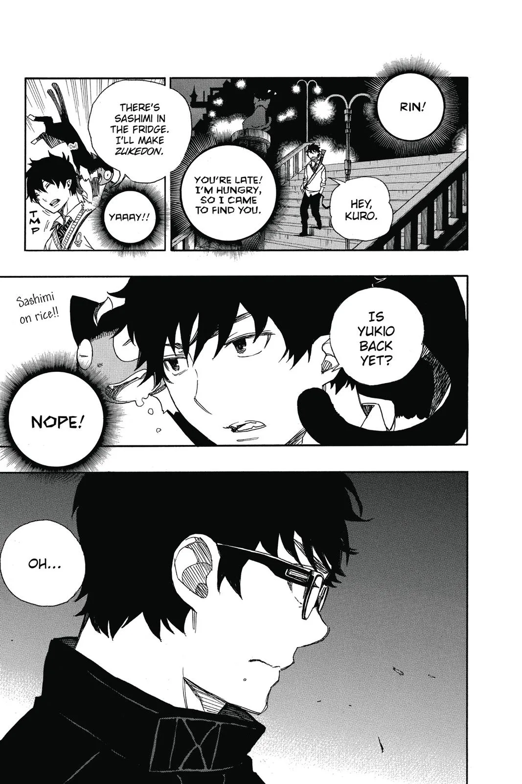 Blue Exorcist, chapter 71, page 35