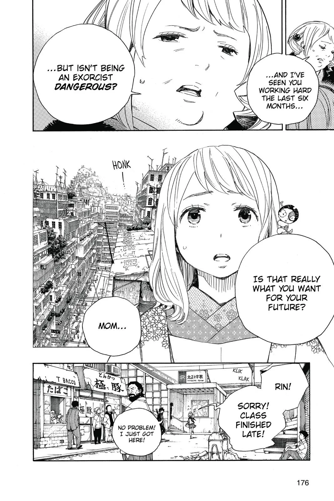 Blue Exorcist, chapter 73, page 10