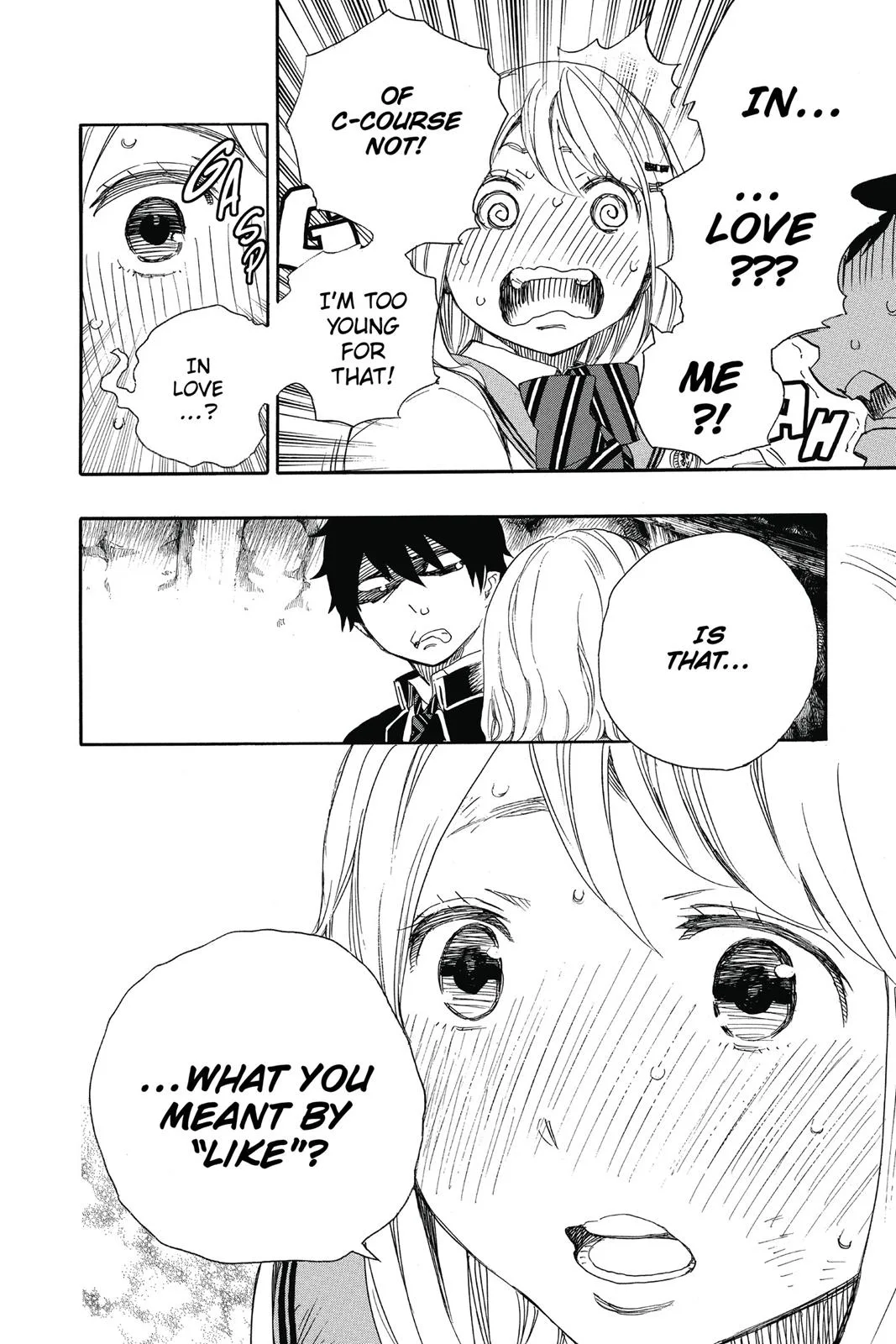 Blue Exorcist, chapter 73, page 28