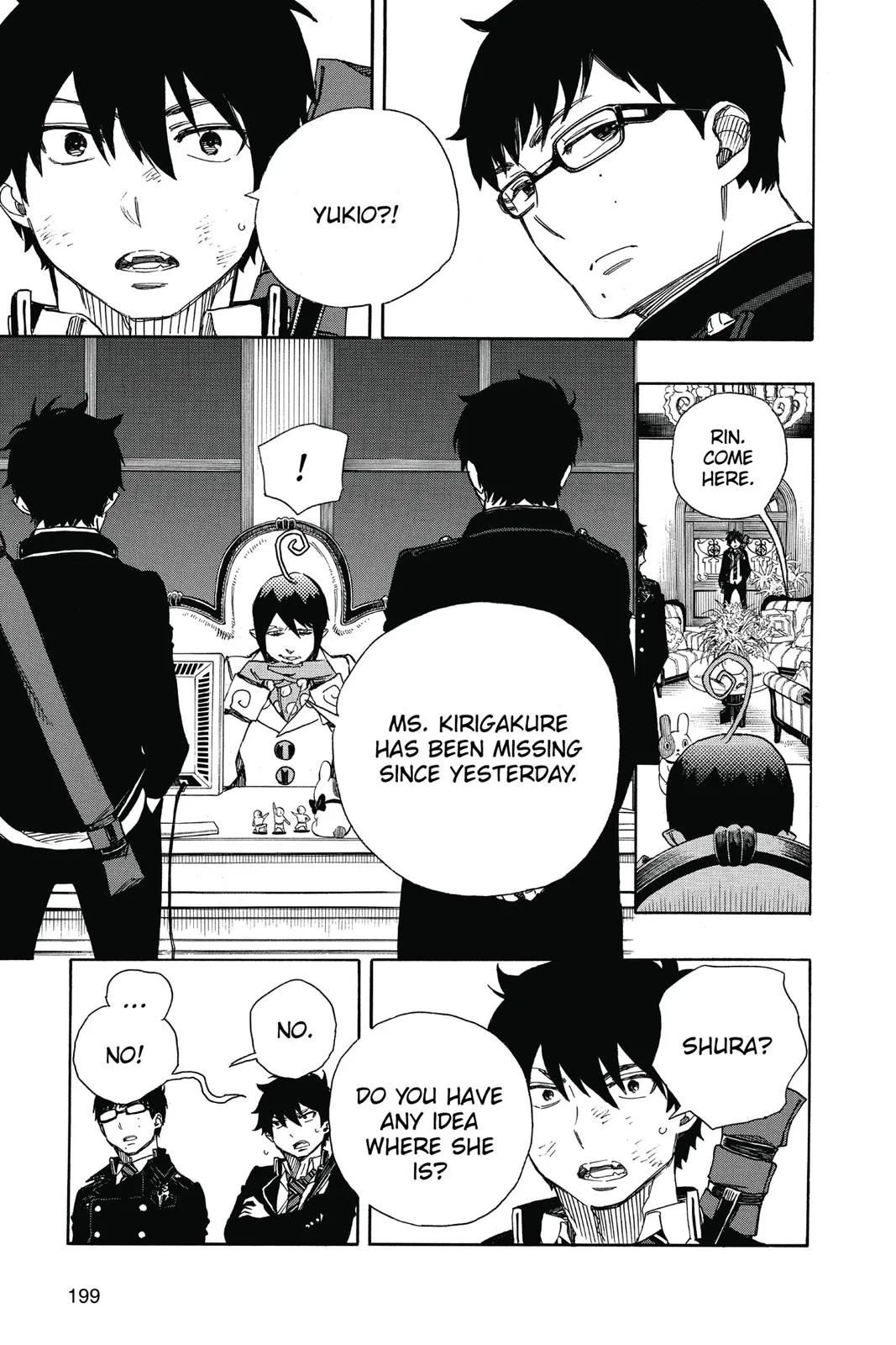 Blue Exorcist, chapter 73, page 33