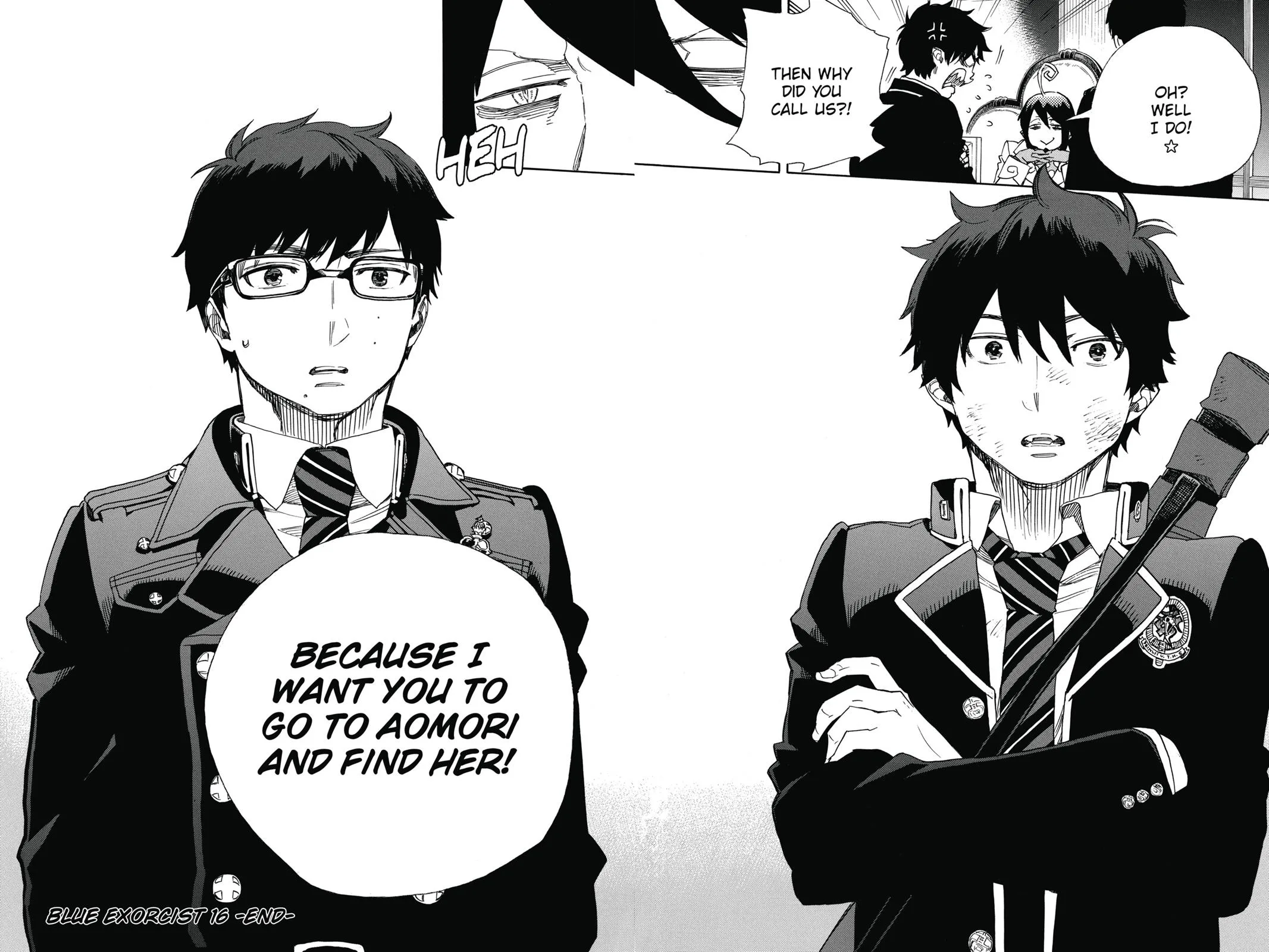 Blue Exorcist, chapter 73, page 34