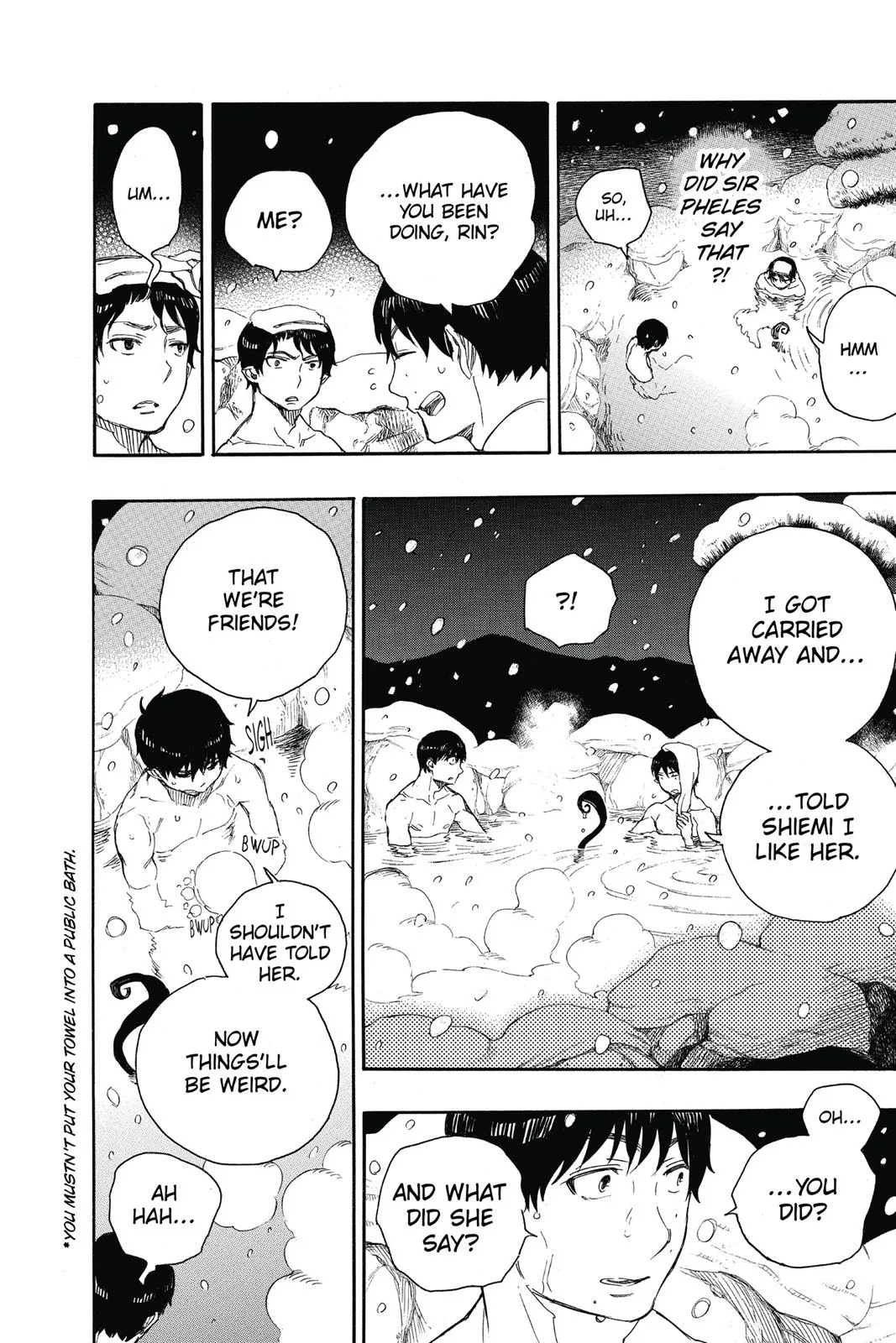 Blue Exorcist, chapter 74, page 25