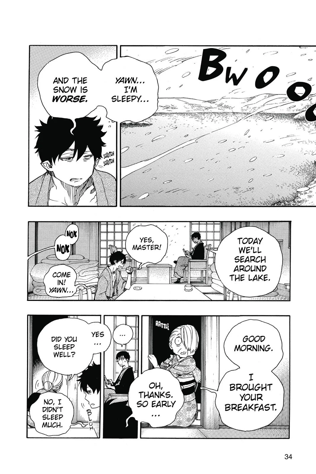 Blue Exorcist, chapter 74, page 35