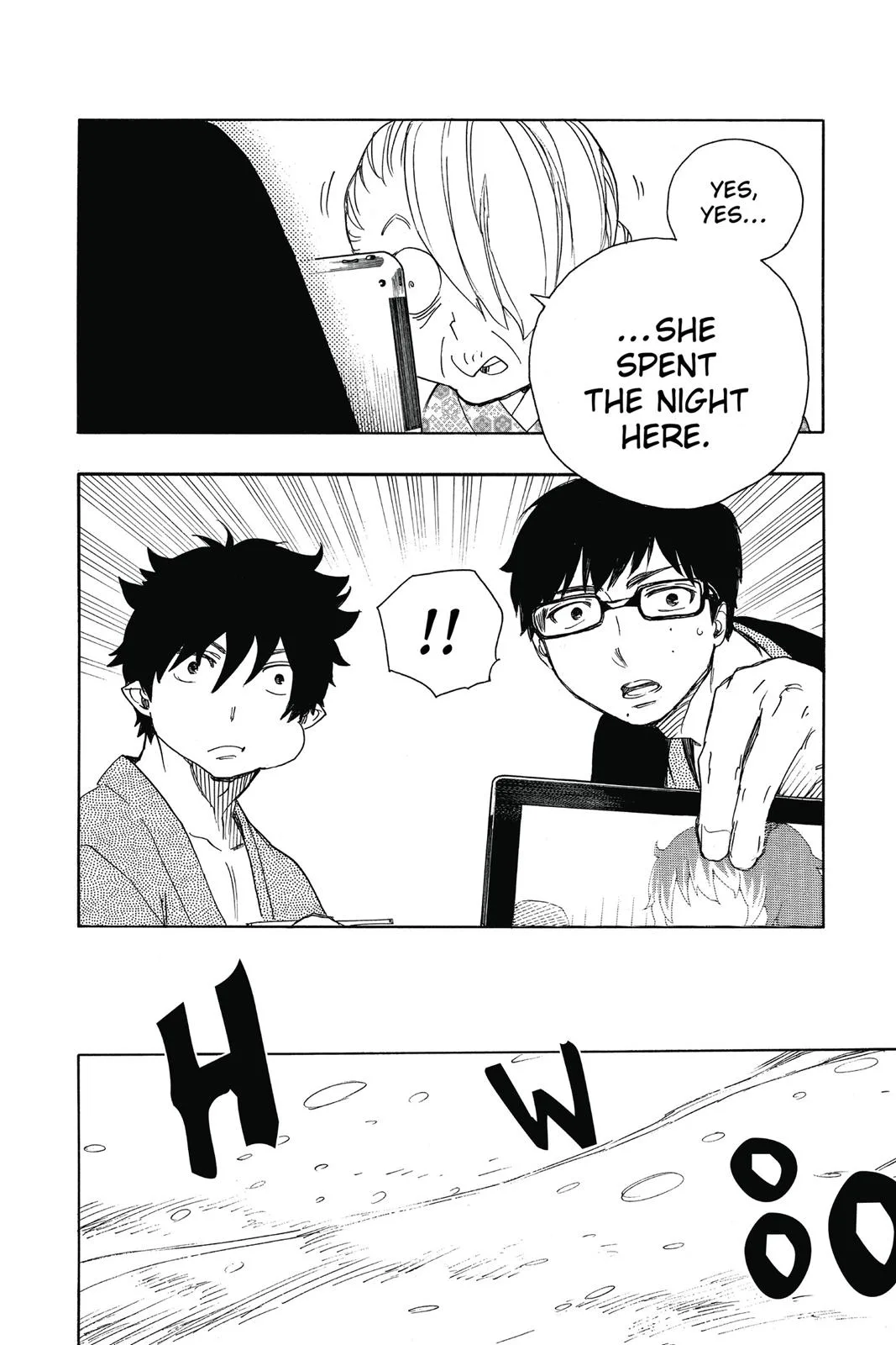 Blue Exorcist, chapter 74, page 37