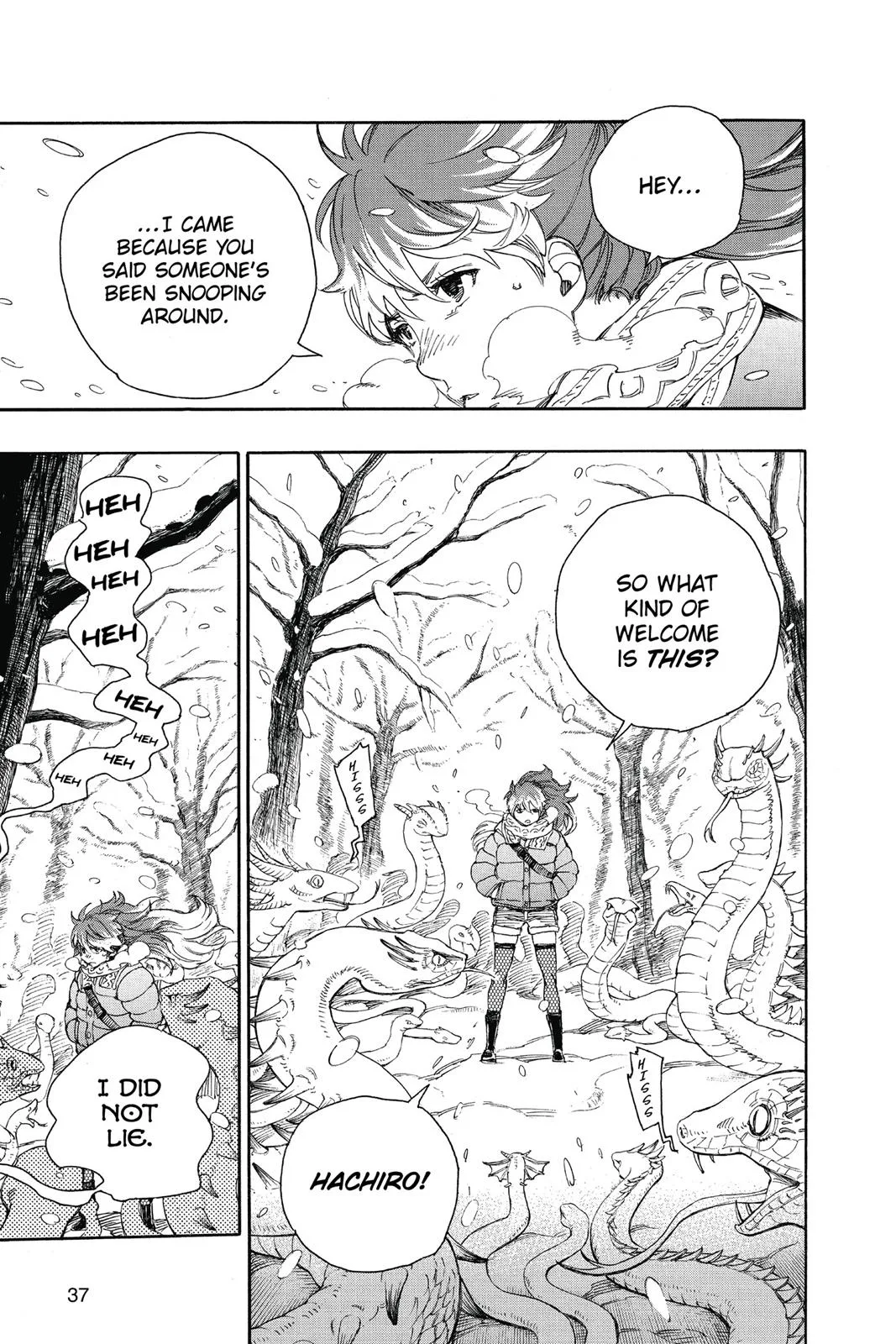 Blue Exorcist, chapter 74, page 38