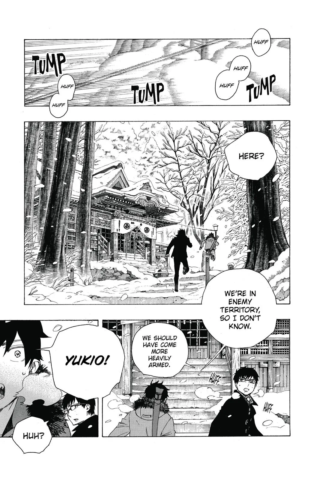 Blue Exorcist, chapter 75, page 18