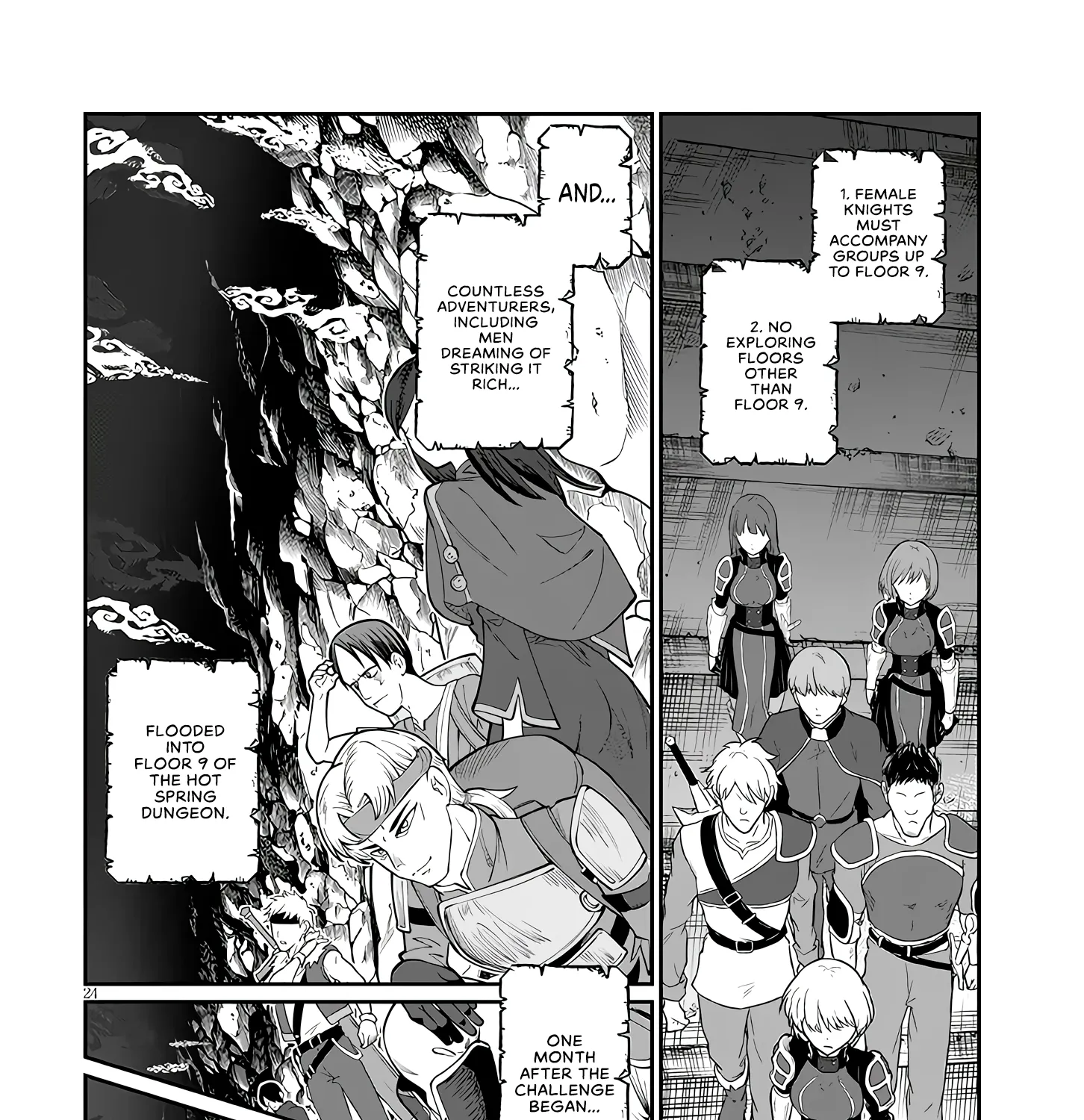 Isekai Tensei Dungeon Master: Onsen Dungeon o Tsukuru, chapter 5, page 44