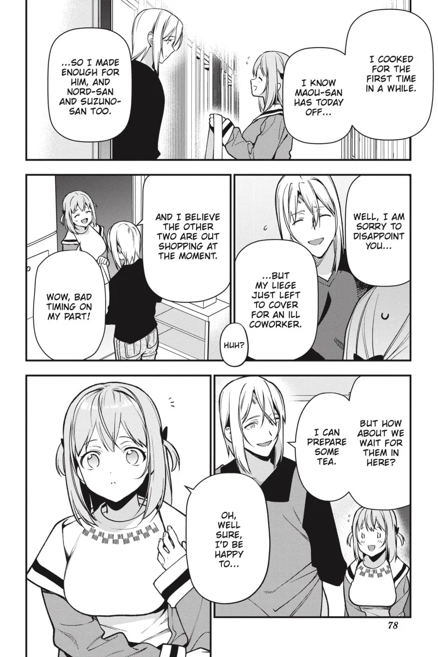 The Devil is a Part-Timer!, chapter 103, page 2
