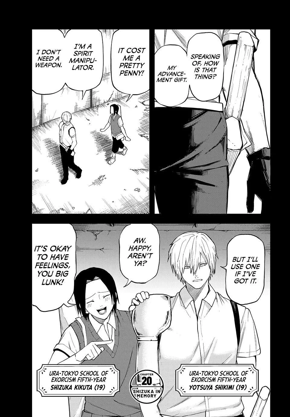 Ura Toukyou no Osoroshidokoro, chapter 20, page 1