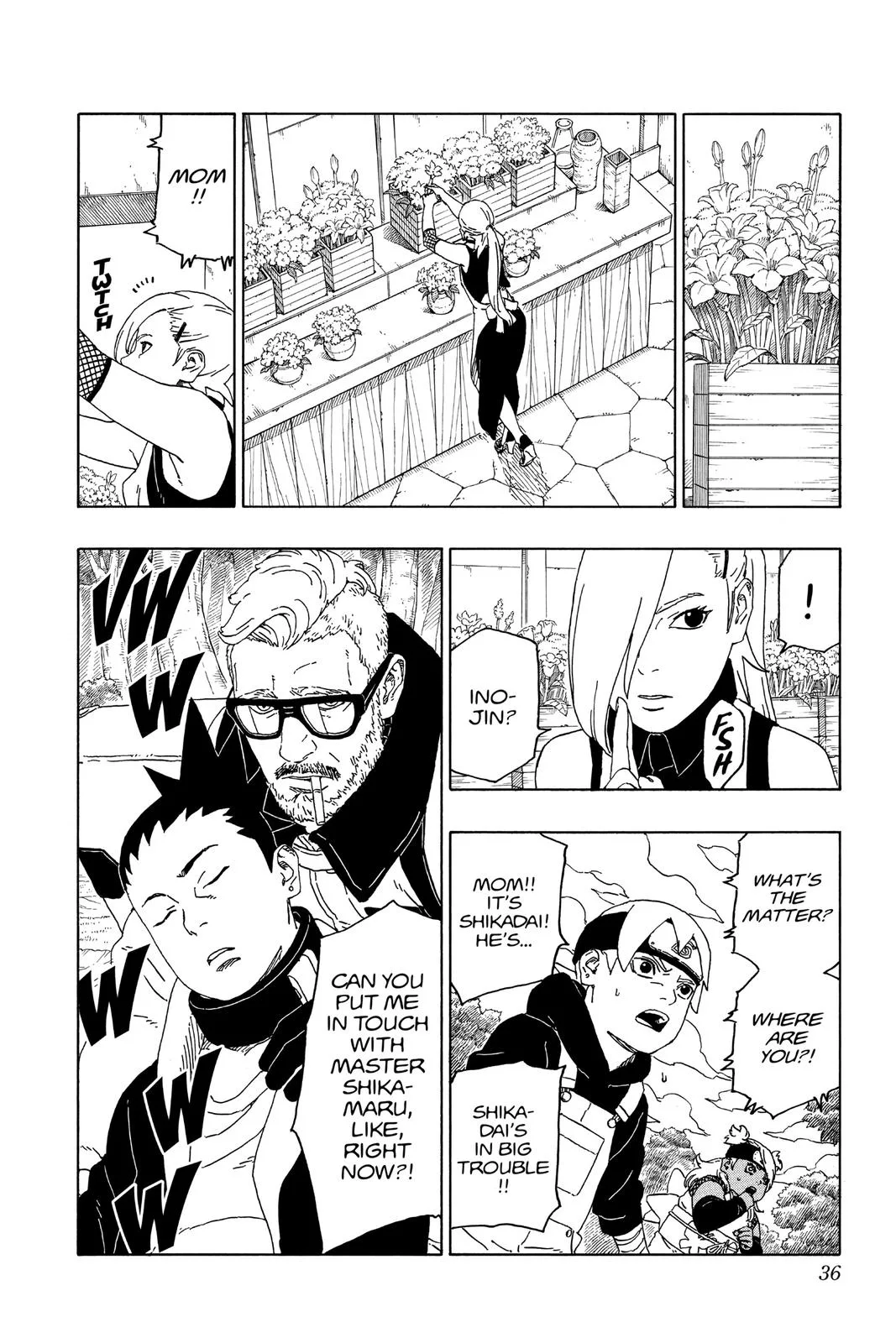 Boruto - Naruto Next Generations, chapter 44, page 36