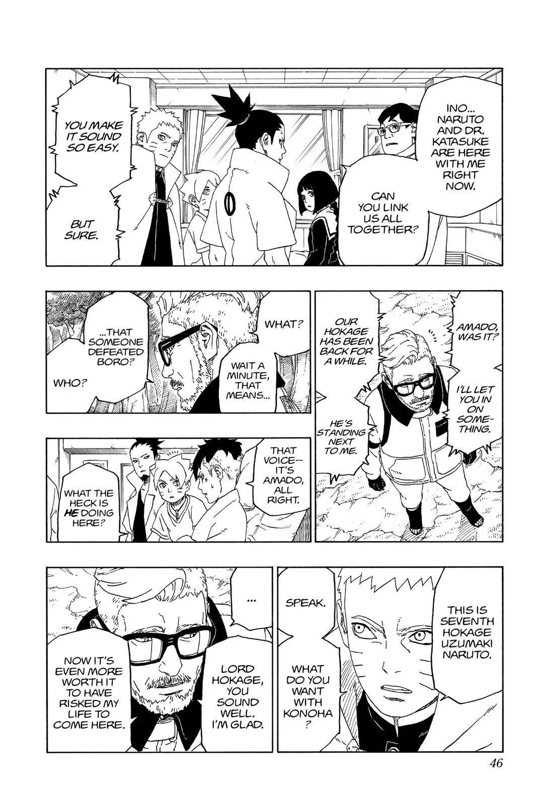 Boruto - Naruto Next Generations, chapter 44, page 46