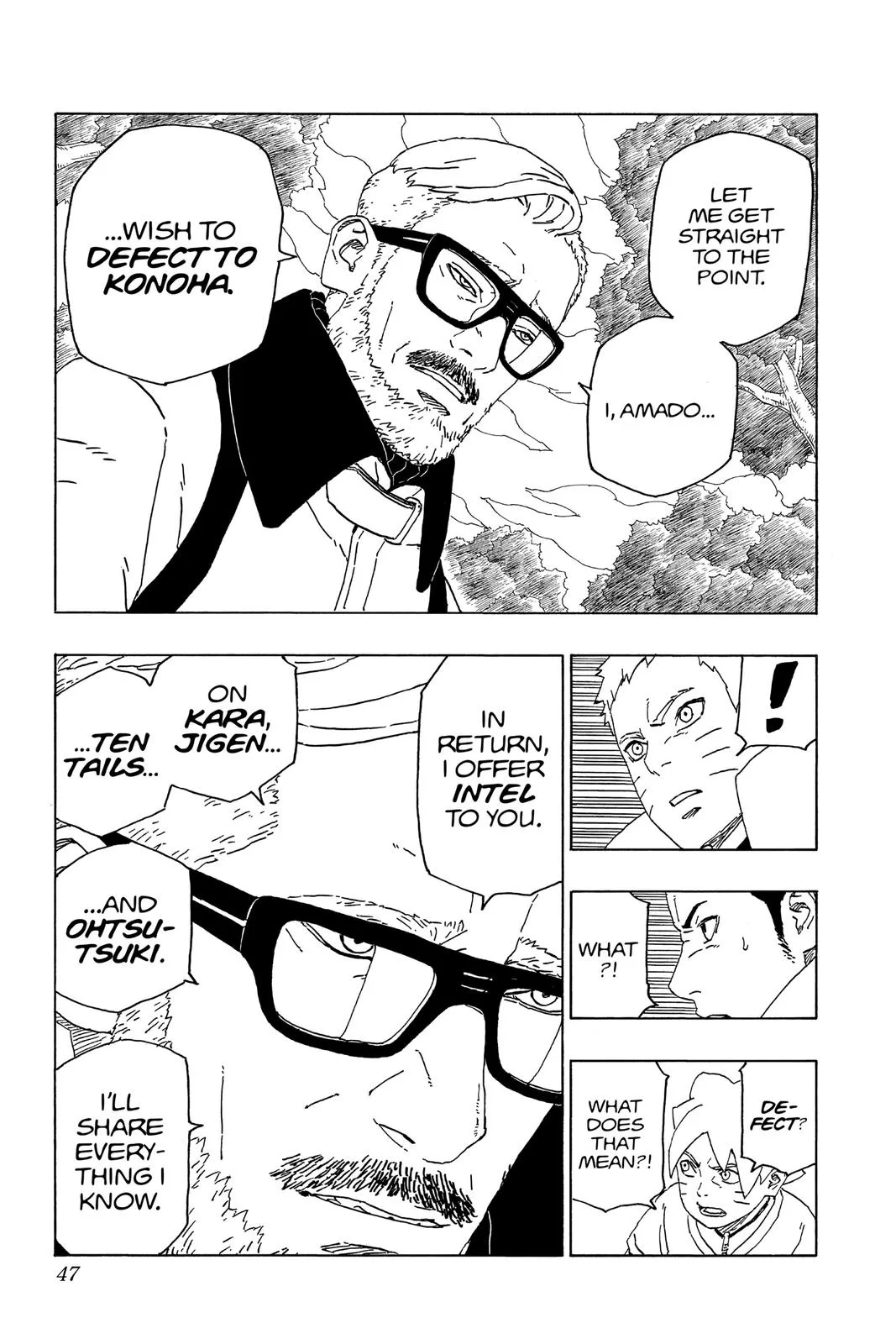 Boruto - Naruto Next Generations, chapter 44, page 47