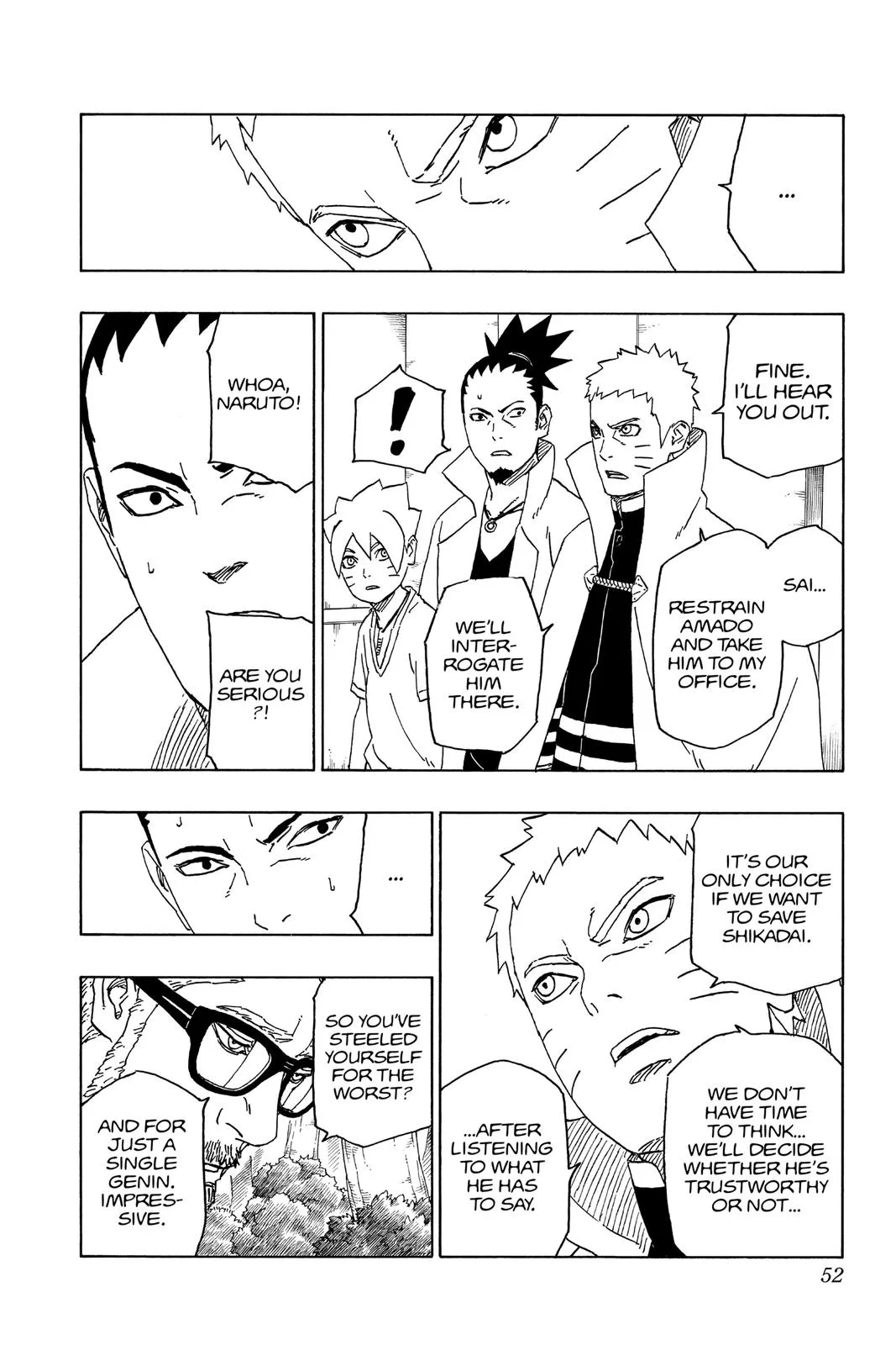 Boruto - Naruto Next Generations, chapter 45, page 4