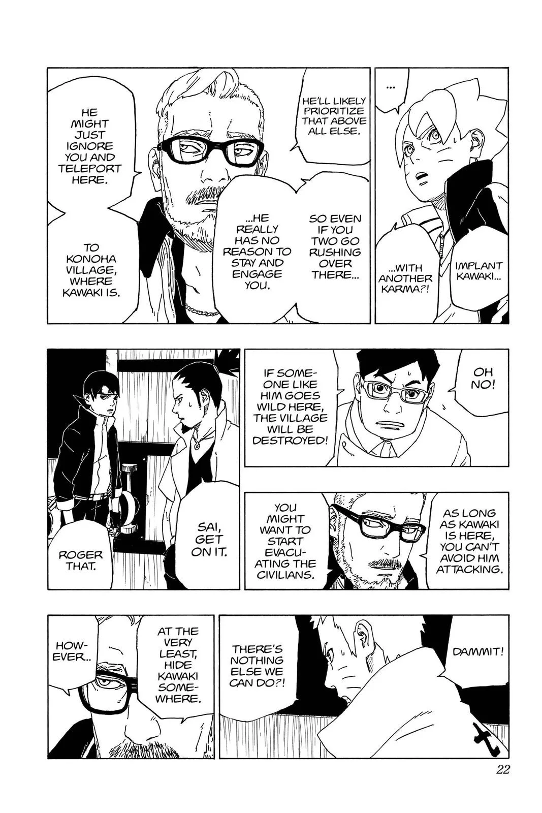 Boruto - Naruto Next Generations, chapter 48, page 22