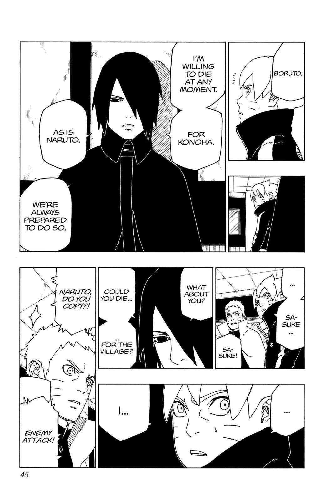 Boruto - Naruto Next Generations, chapter 48, page 45