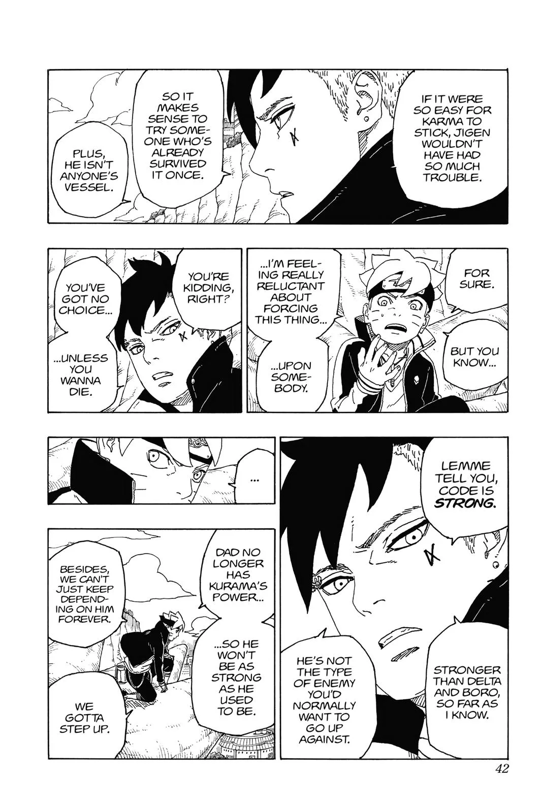 Boruto - Naruto Next Generations, chapter 56, page 42