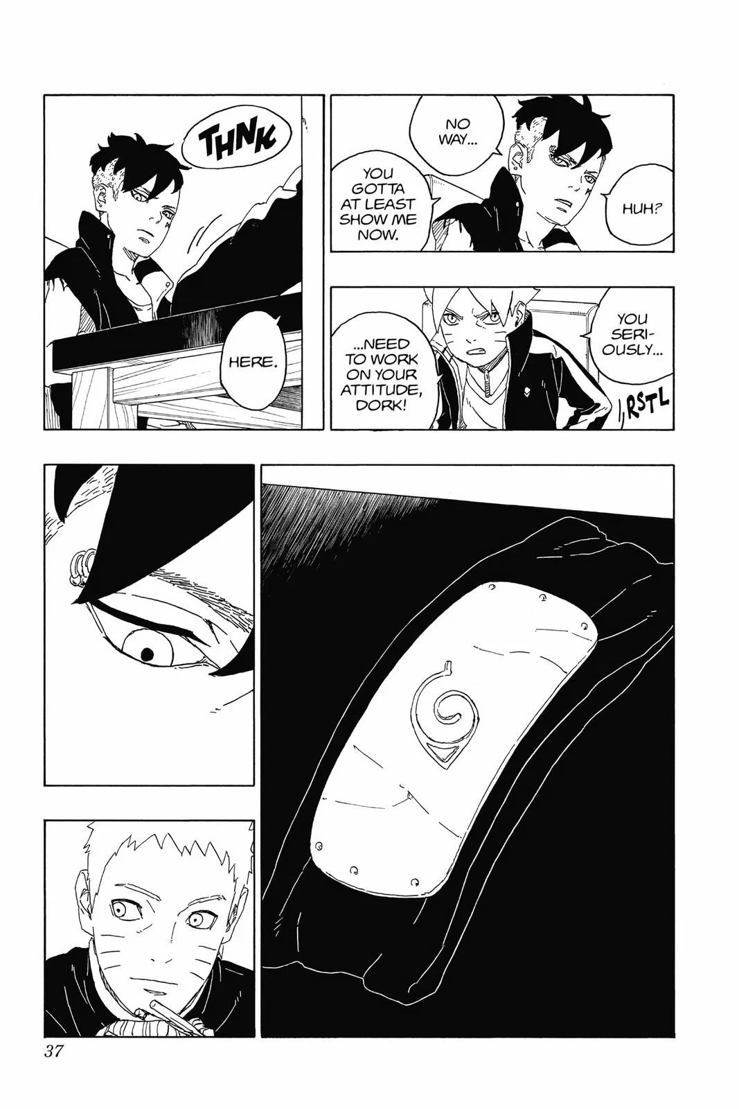 Boruto - Naruto Next Generations, chapter 60, page 37