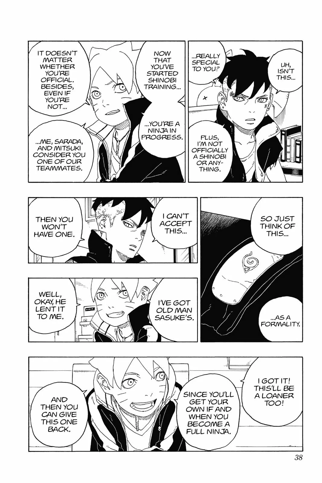 Boruto - Naruto Next Generations, chapter 60, page 38