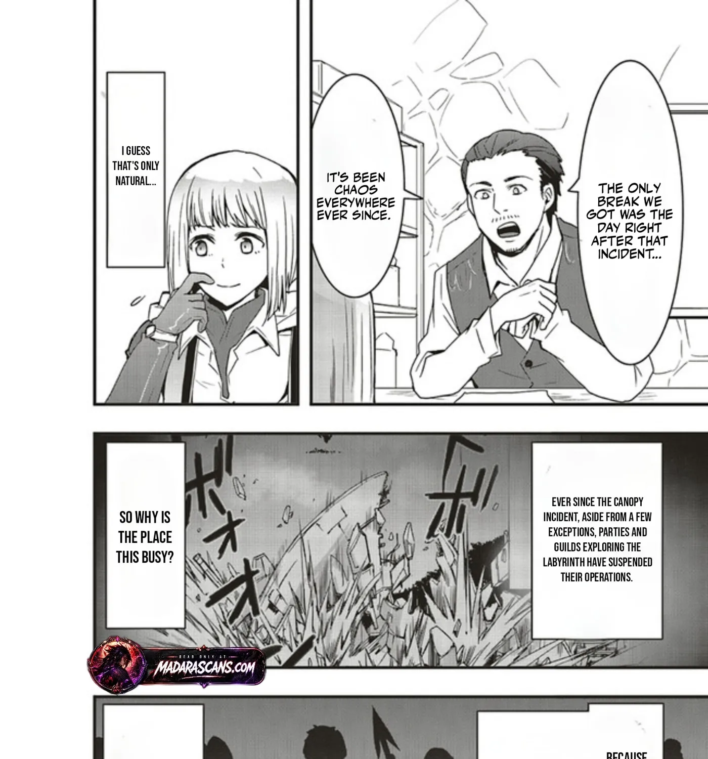 Sono Bouken-sha, Toriatsukai chuui. ~Shoutai wa Muteki no Geboku-tachi o Suberu Isekai Saikyou no Madou-ou~, chapter 19.1, page 10