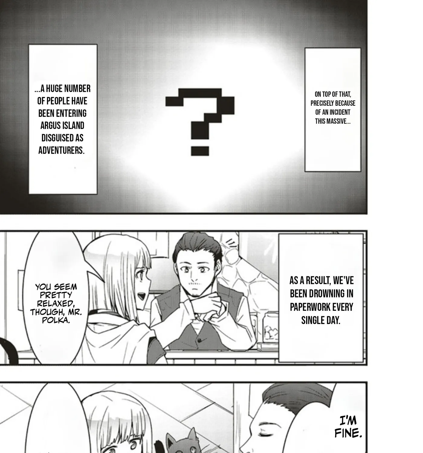 Sono Bouken-sha, Toriatsukai chuui. ~Shoutai wa Muteki no Geboku-tachi o Suberu Isekai Saikyou no Madou-ou~, chapter 19.1, page 12