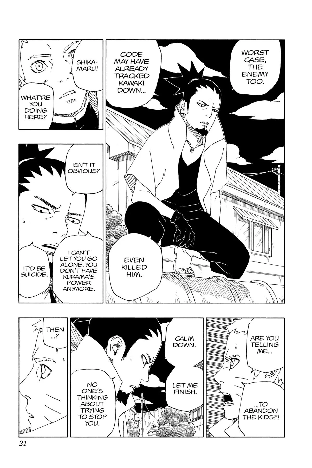 Boruto - Naruto Next Generations, chapter 64, page 21
