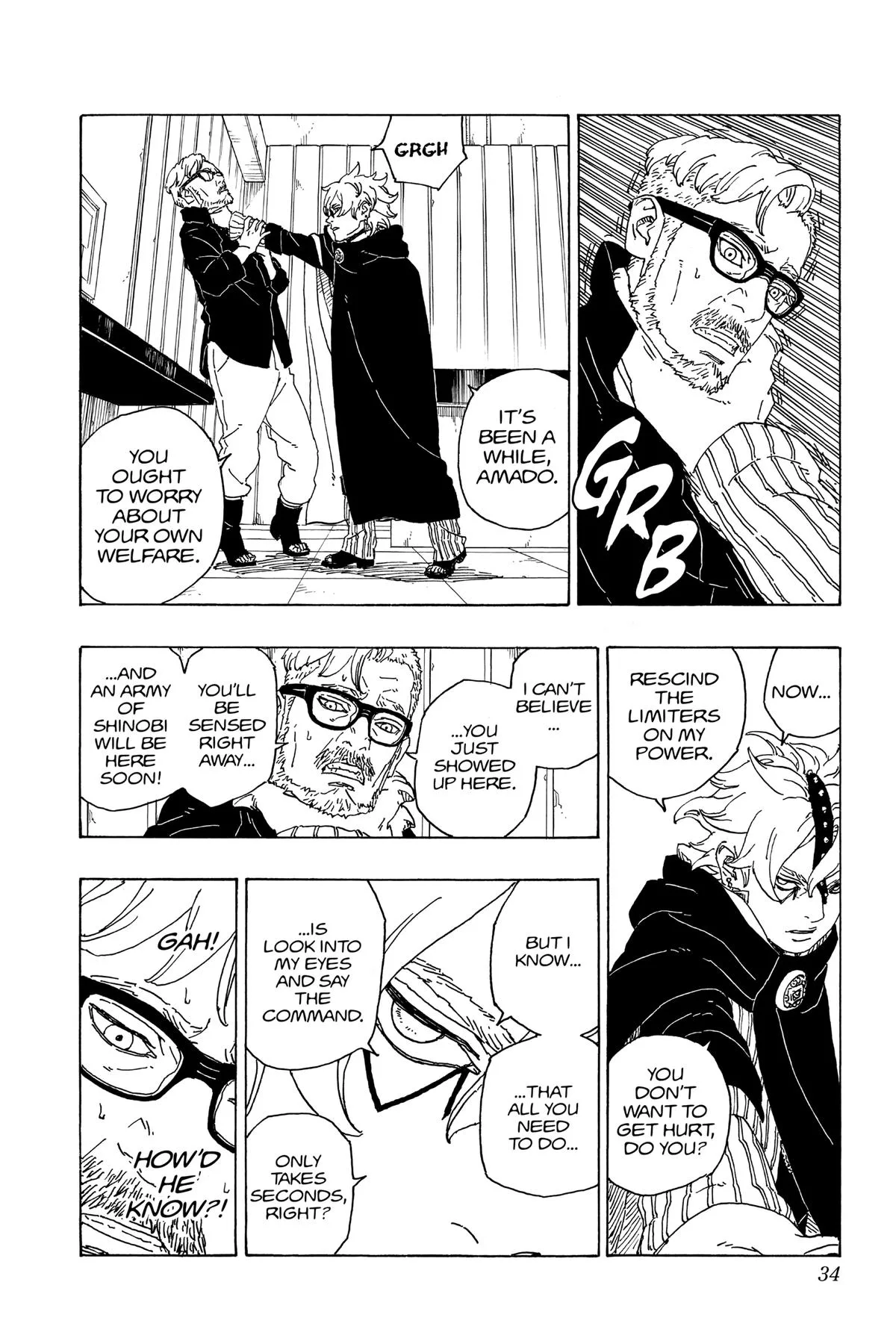 Boruto - Naruto Next Generations, chapter 68, page 34