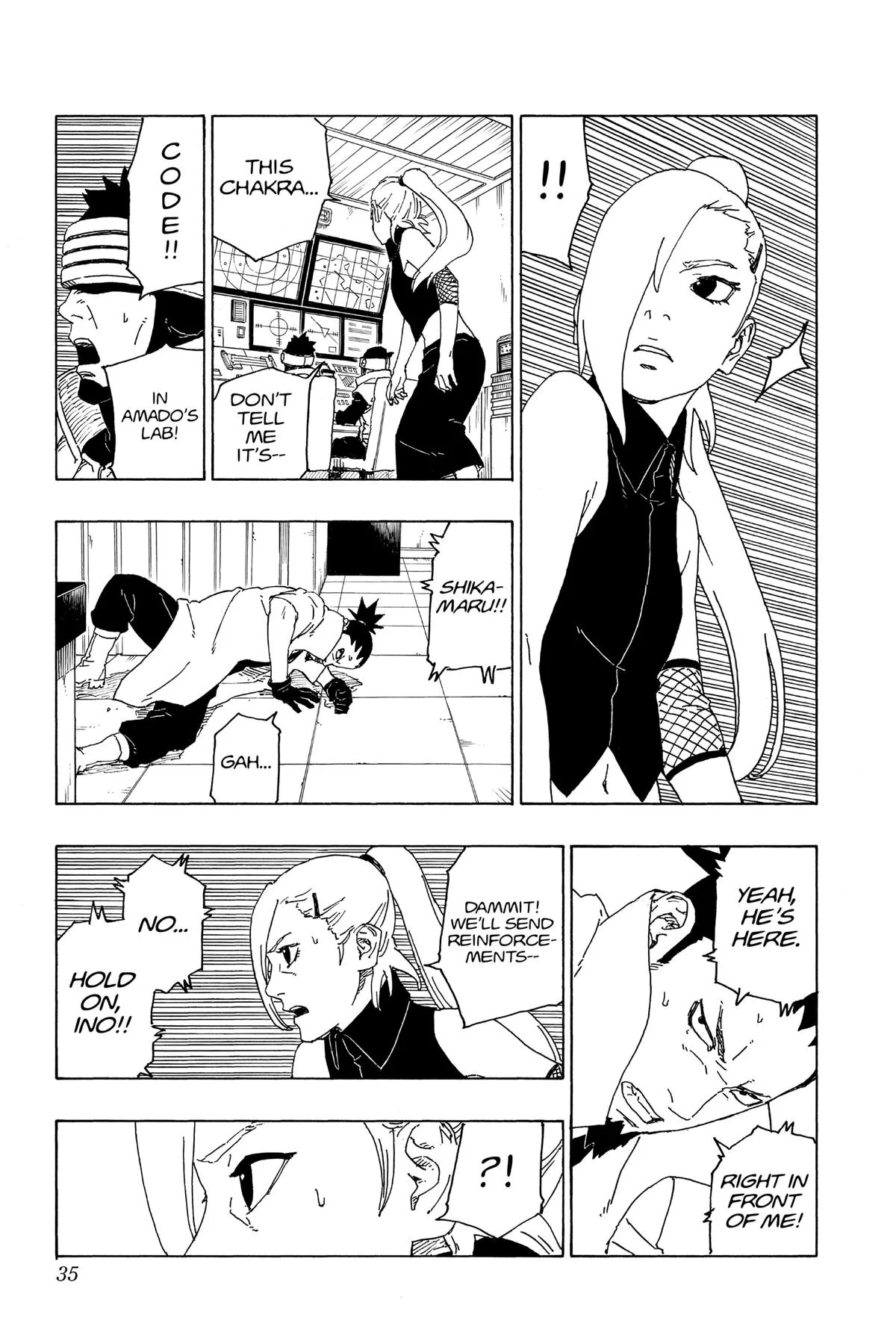 Boruto - Naruto Next Generations, chapter 68, page 35