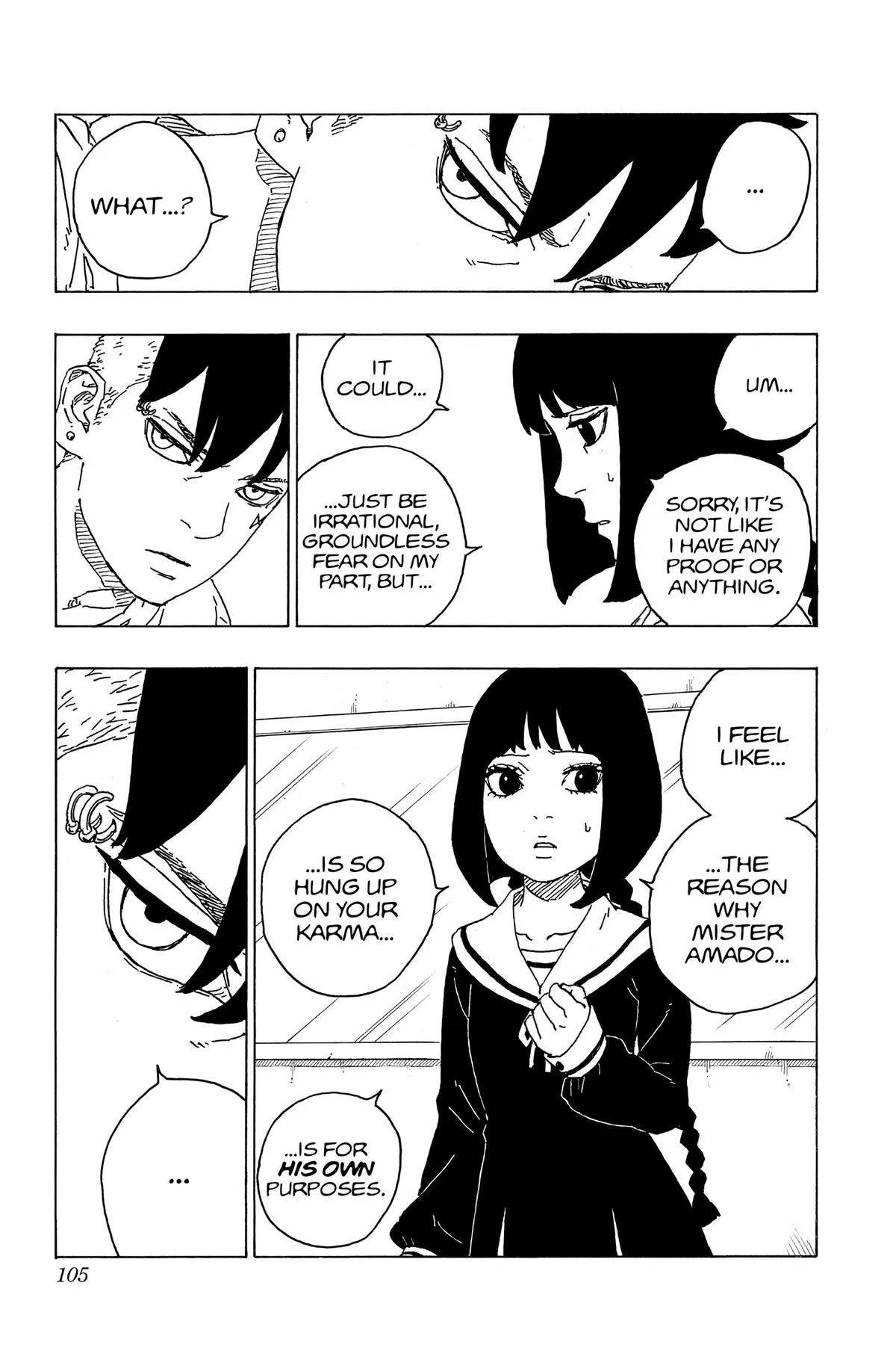 Boruto - Naruto Next Generations, chapter 70, page 15