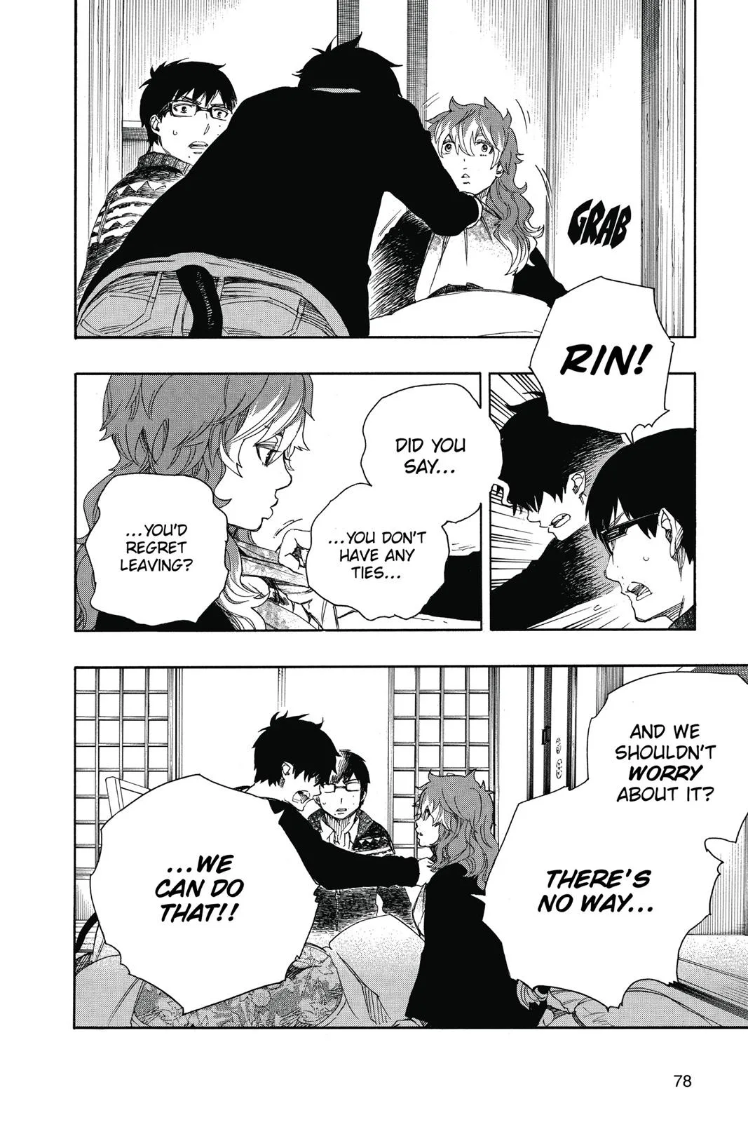 Blue Exorcist, chapter 76, page 14