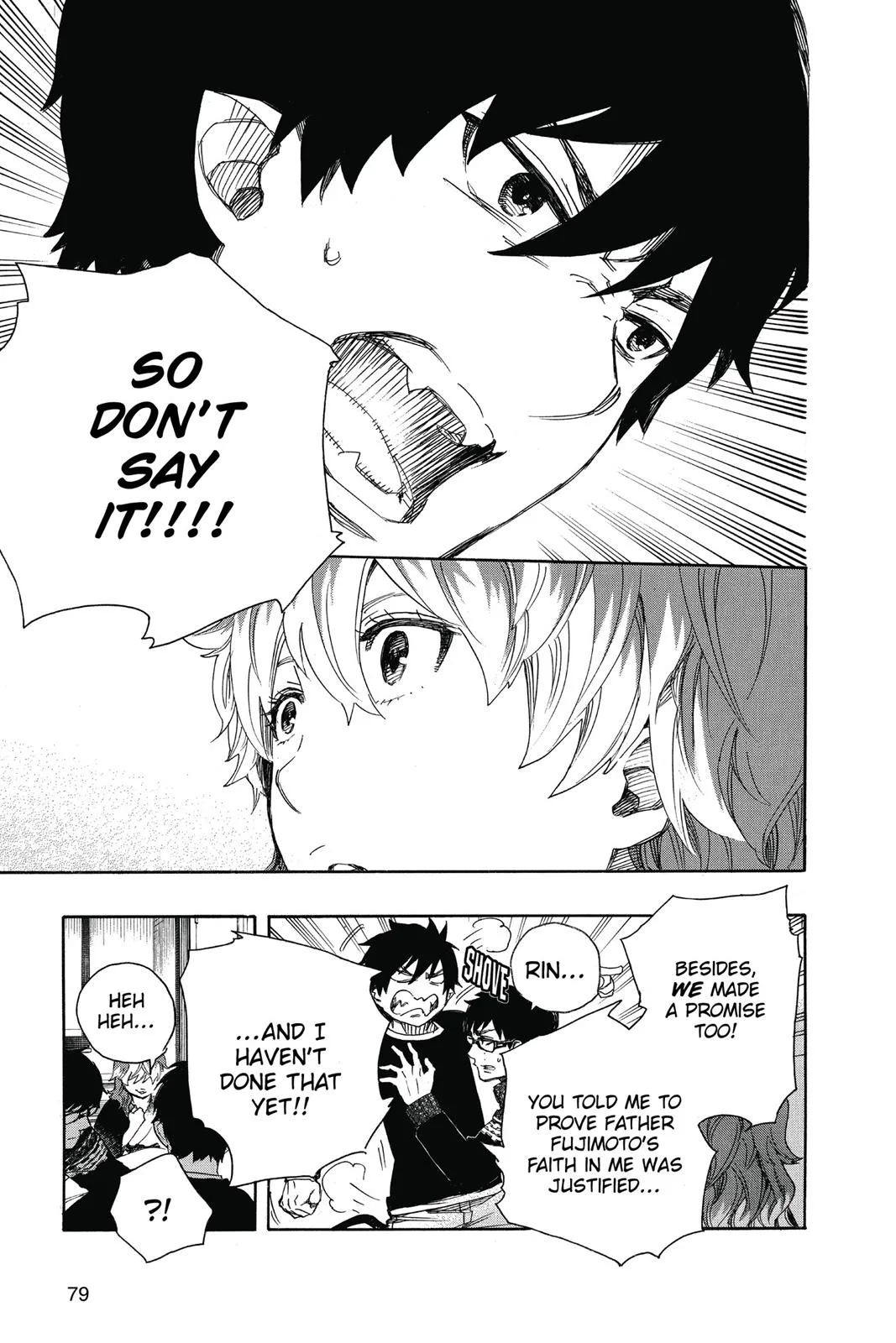 Blue Exorcist, chapter 76, page 15