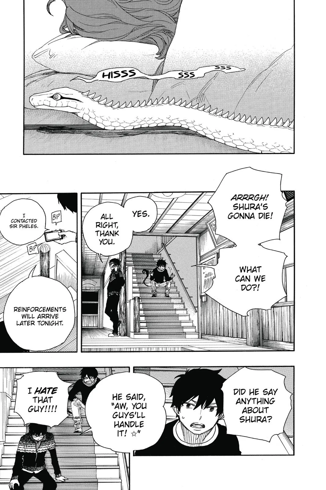 Blue Exorcist, chapter 76, page 19