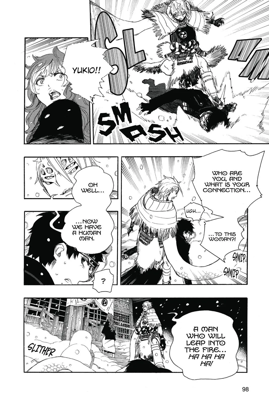 Blue Exorcist, chapter 76, page 34