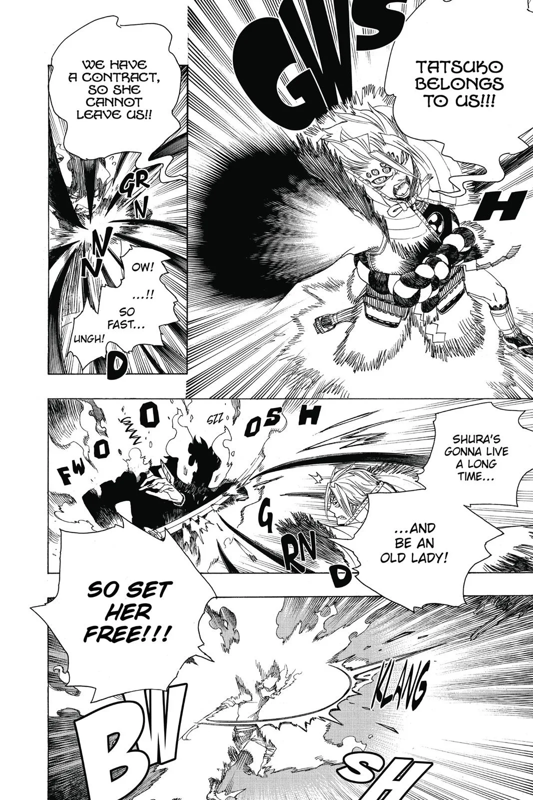 Blue Exorcist, chapter 77, page 8