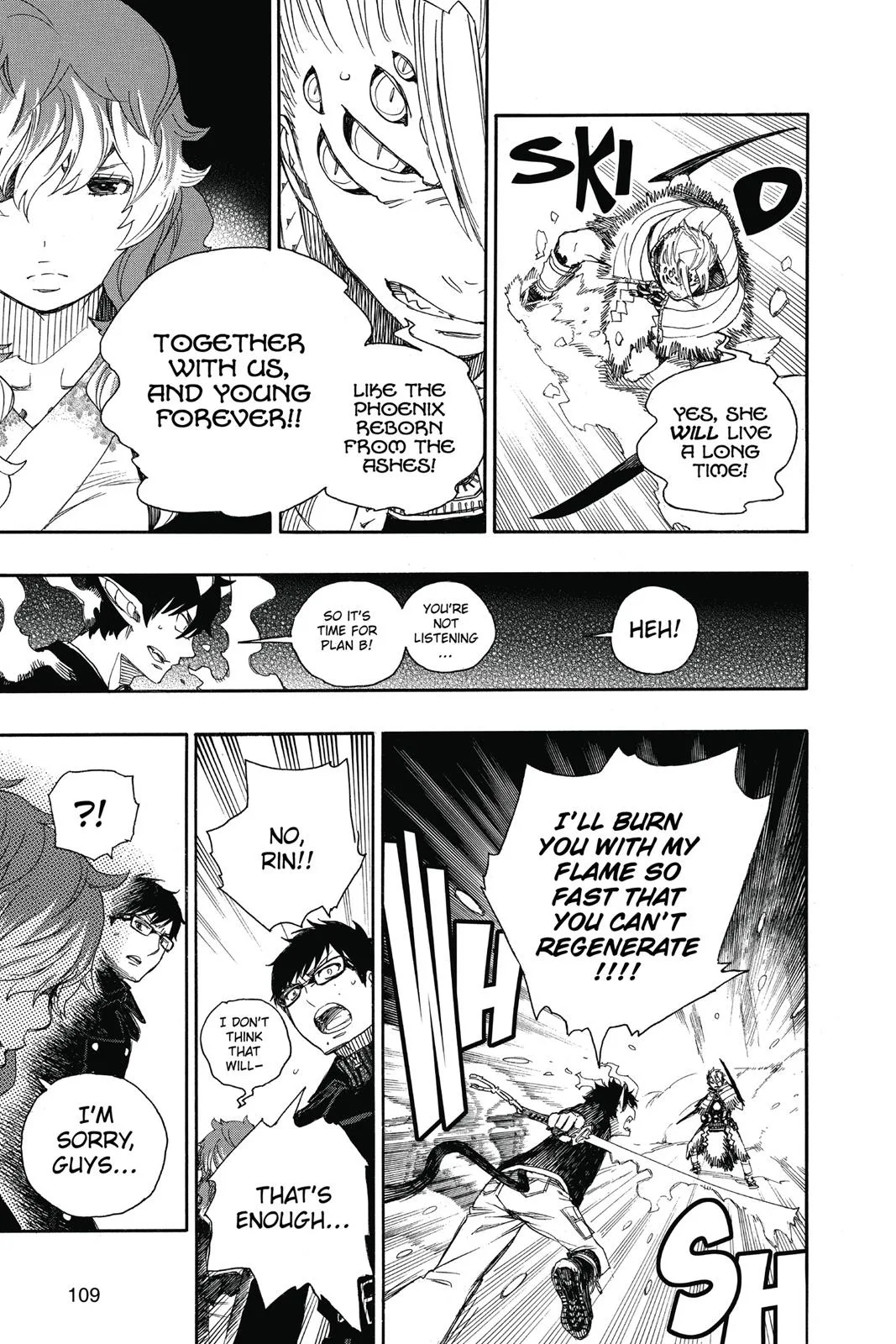Blue Exorcist, chapter 77, page 9