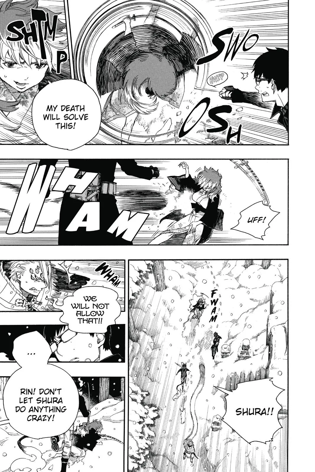 Blue Exorcist, chapter 77, page 11