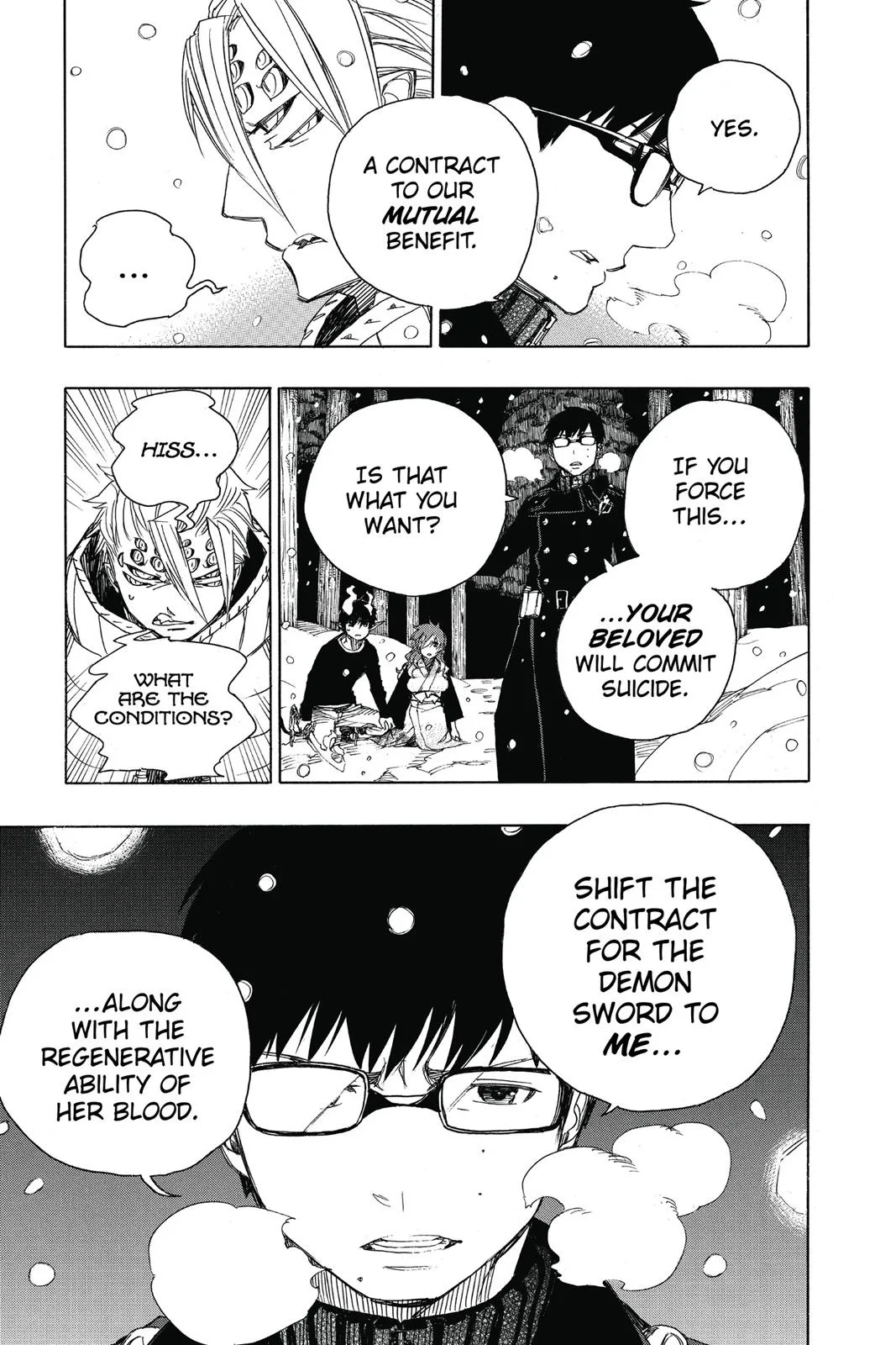 Blue Exorcist, chapter 77, page 13